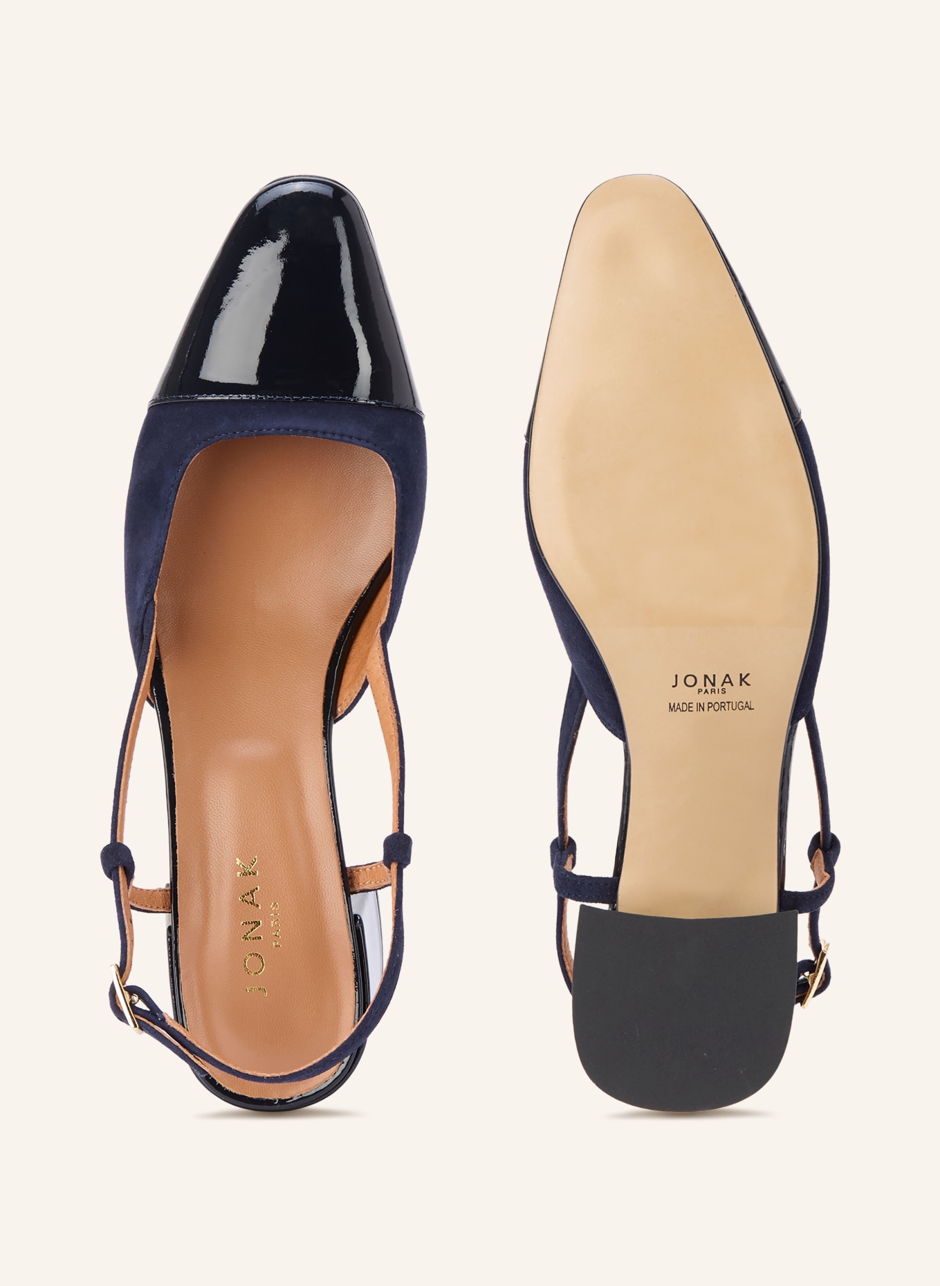 JONAK Slingpumps DHAPOPY: DUNKELBLAU