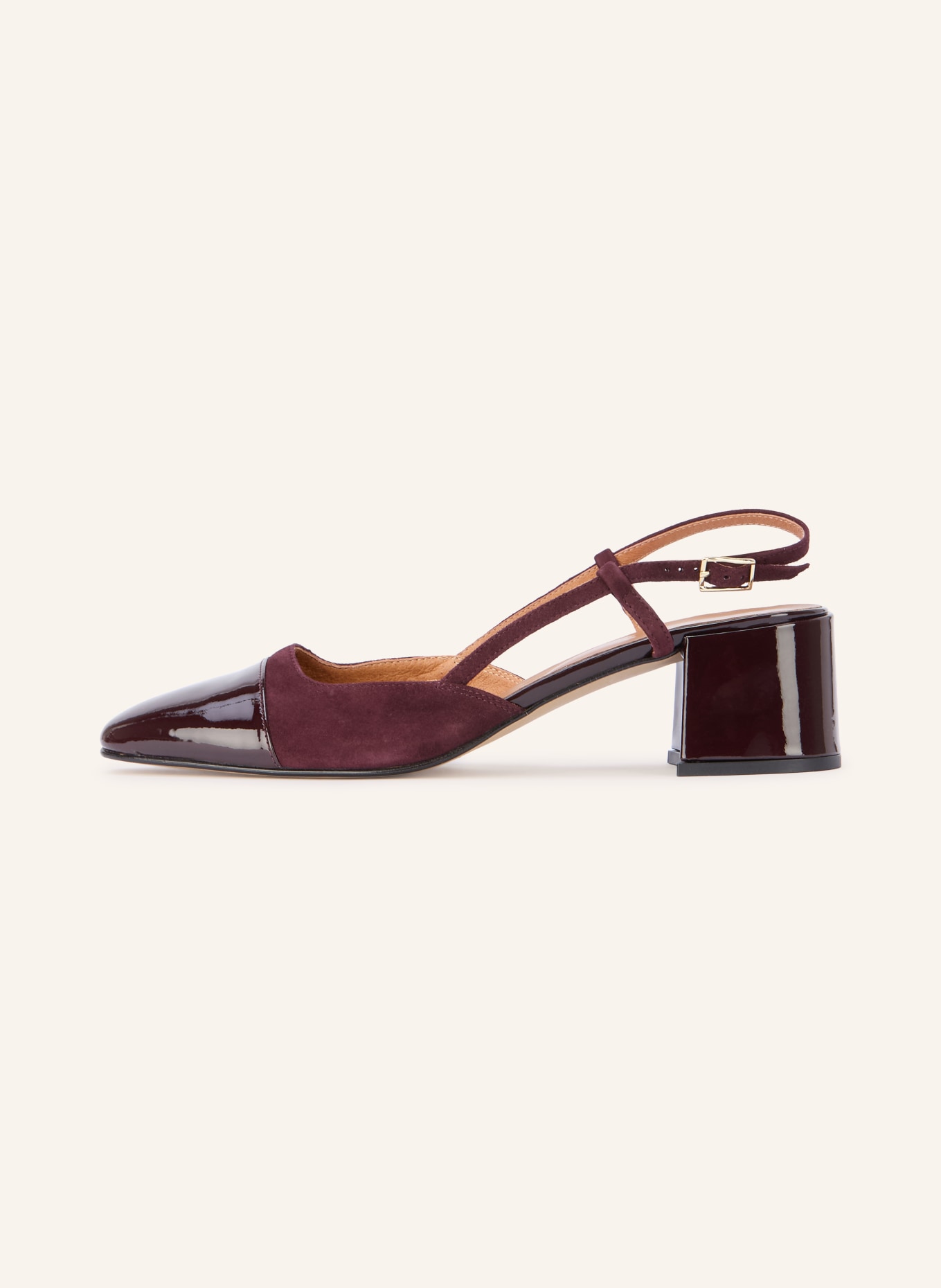 JONAK Slingpumps DHAPOPY: DUNKELROT