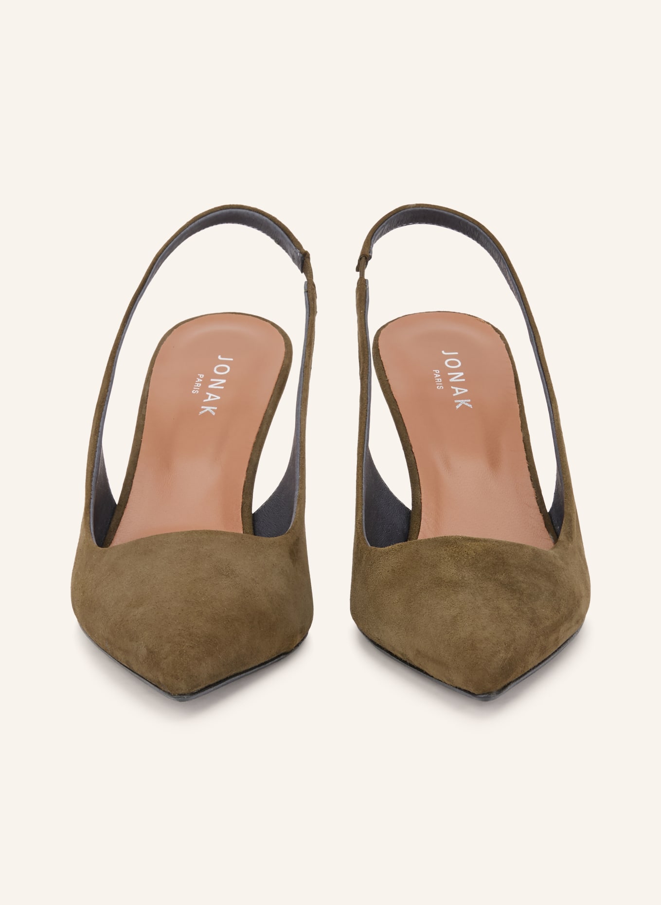 JONAK Slingpumps DIAMANTINE: DUNKELGRÜN