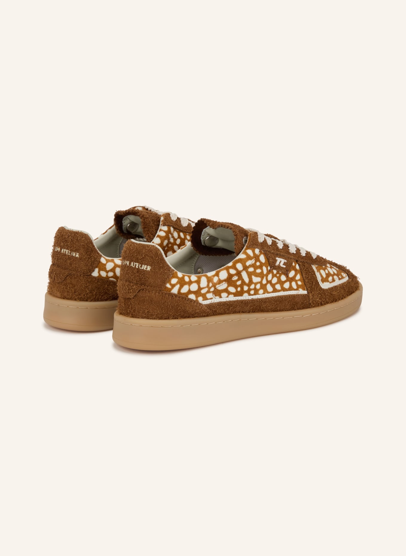 THESING BIG BANG Sneakers: BROWN / COGNAC / WHITE