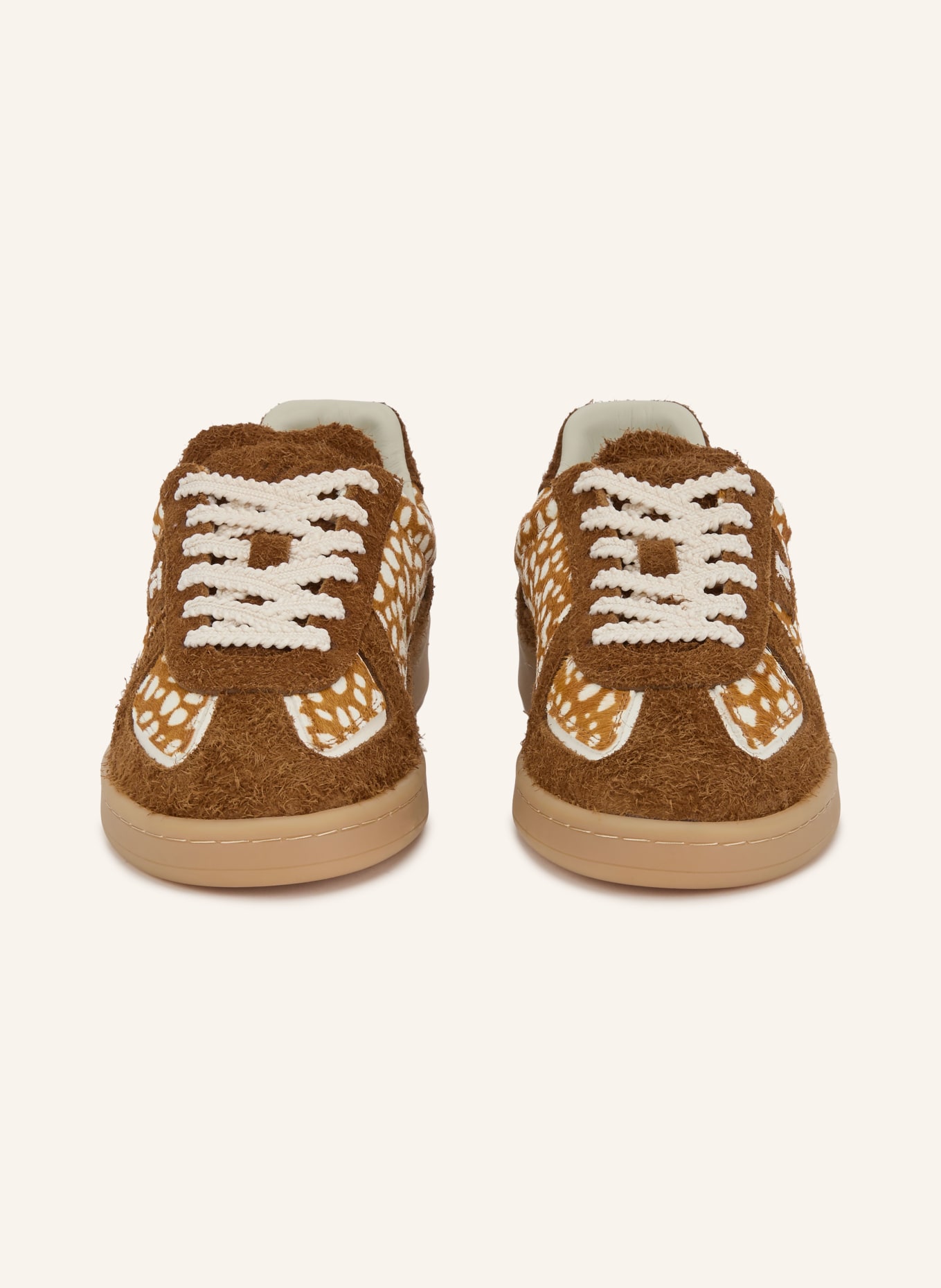 THESING BIG BANG Sneakers: BROWN / COGNAC / WHITE