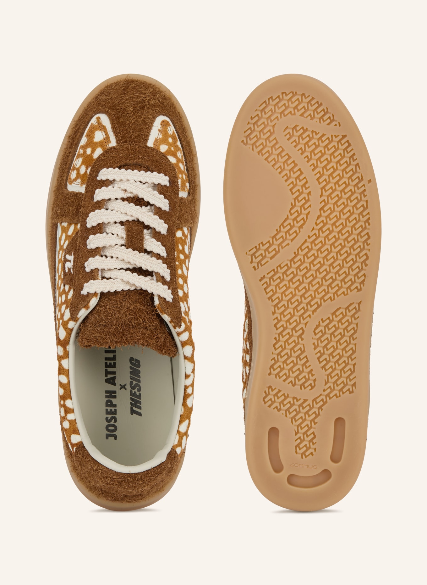 THESING BIG BANG Sneakers: BROWN / COGNAC / WHITE