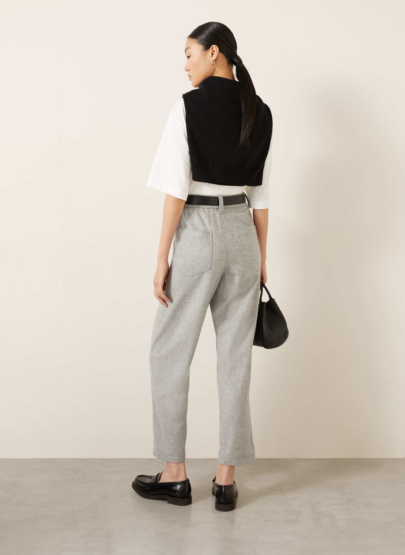 BRUNELLO CUCINELLI Pantalon de style jogging: GRIS CLAIR
