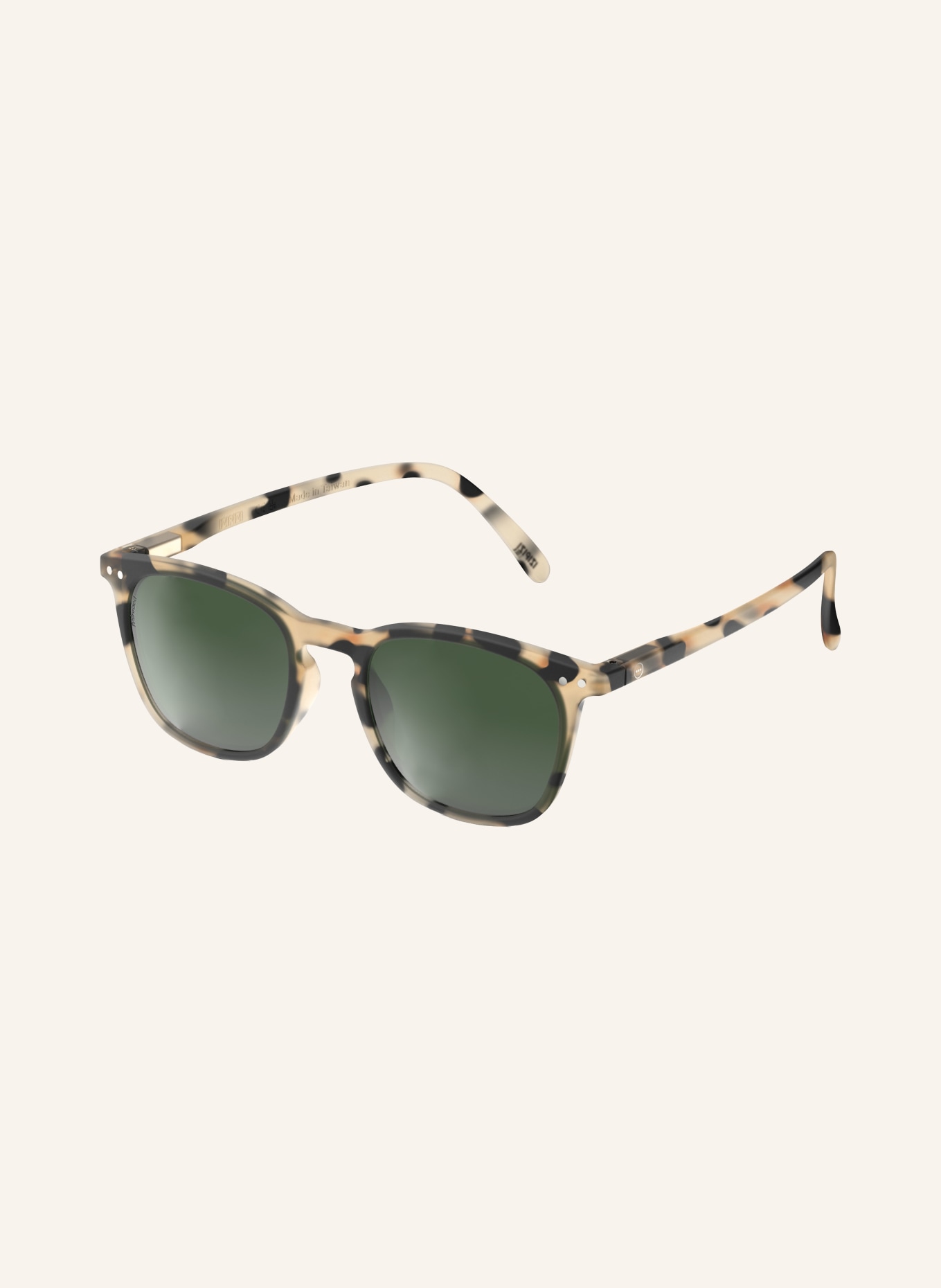 IZIPIZI Sonnenbrille: HAVANA/ GRÜN POLARISIERT