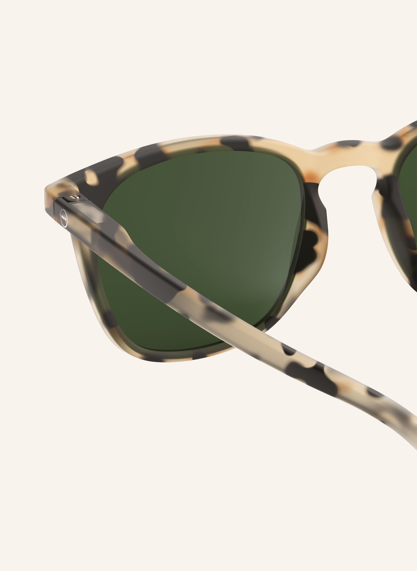 IZIPIZI Sonnenbrille: HAVANA/ GRÜN POLARISIERT