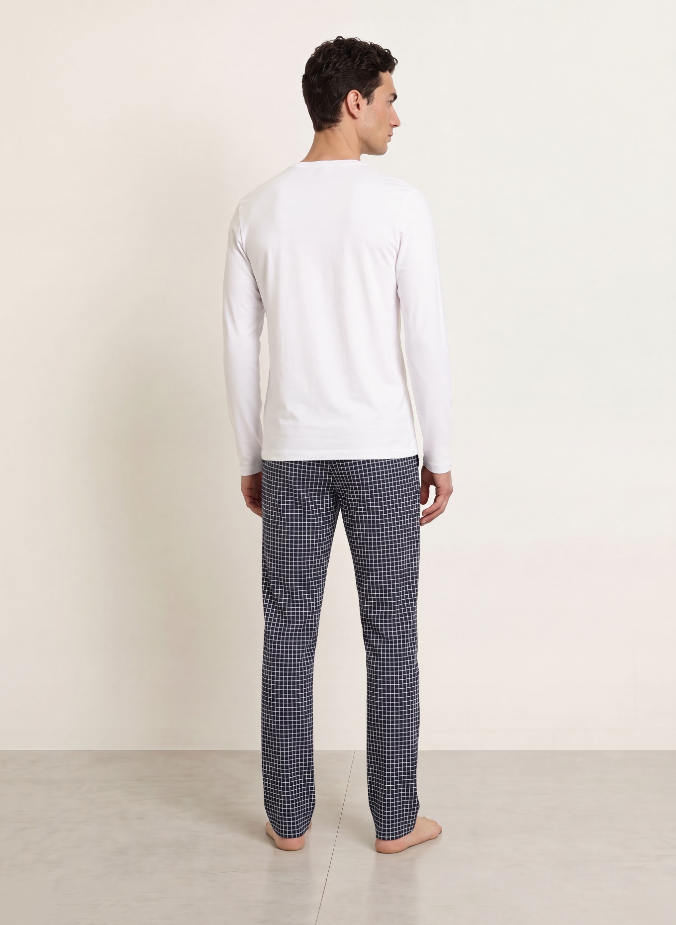 mey Gamme de hauts de pyjama RELAXED TUNED: BLANC
