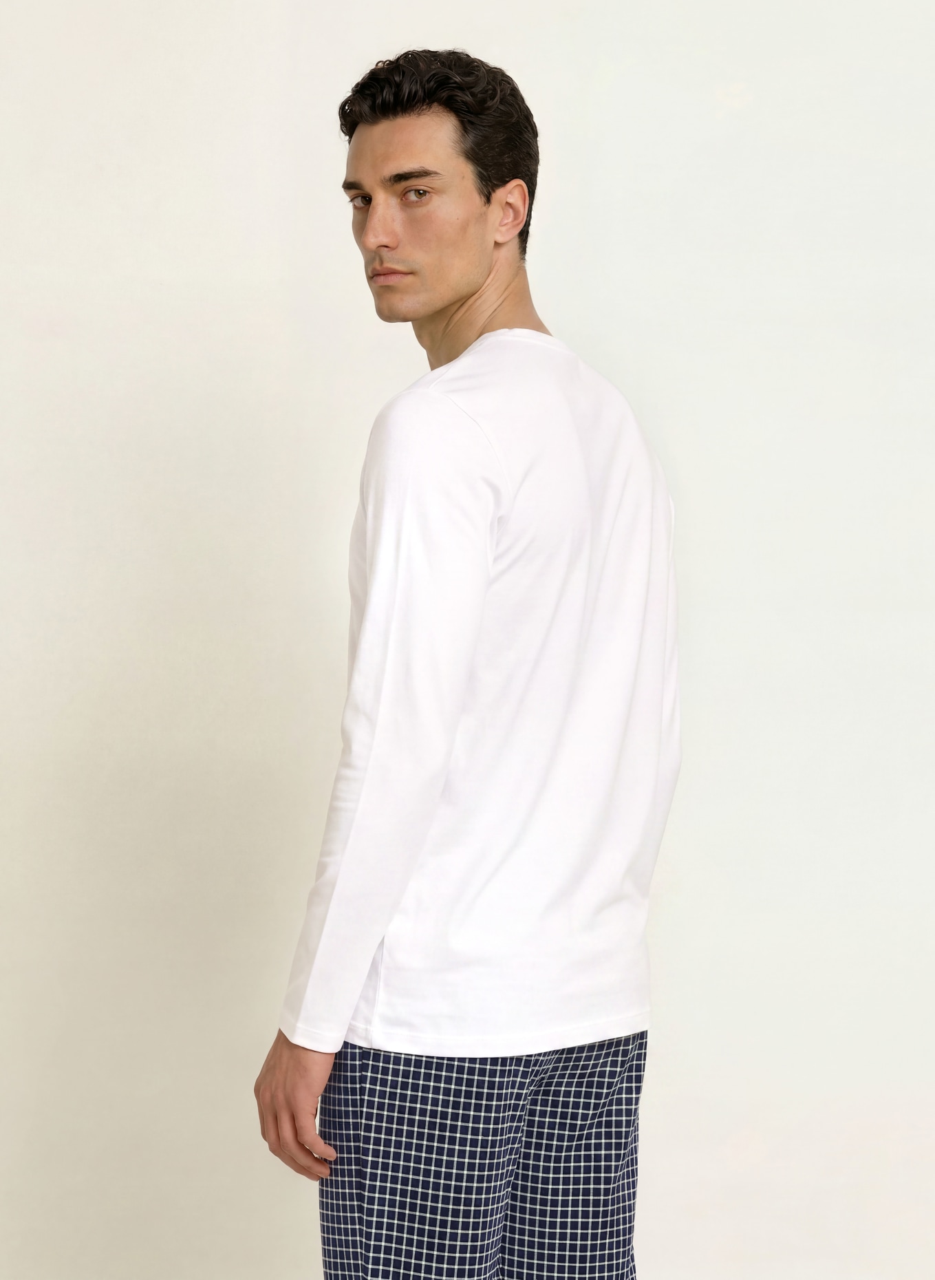 mey Gamme de hauts de pyjama RELAXED TUNED: BLANC