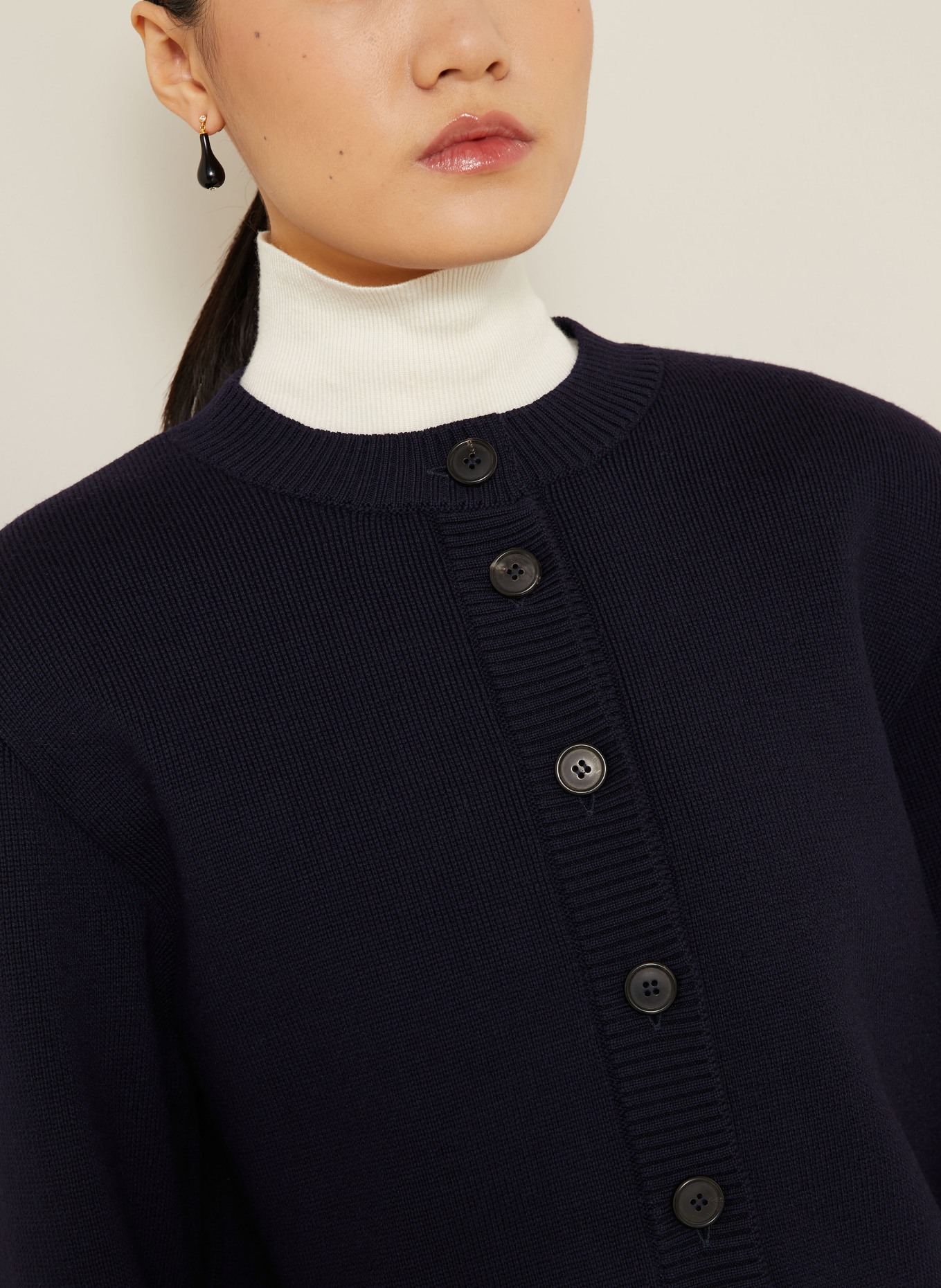 RÓHE Gilet: BLEU FONCÉ