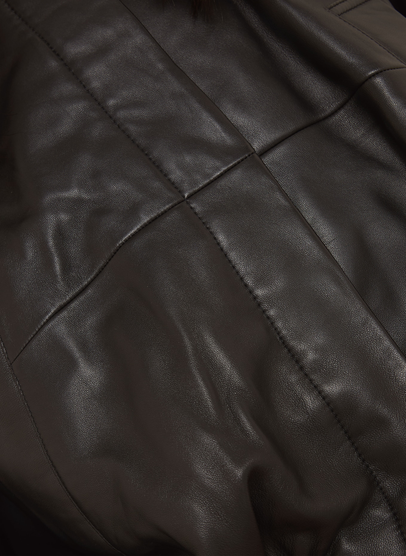 RÓHE Blouson en cuir: NOIR