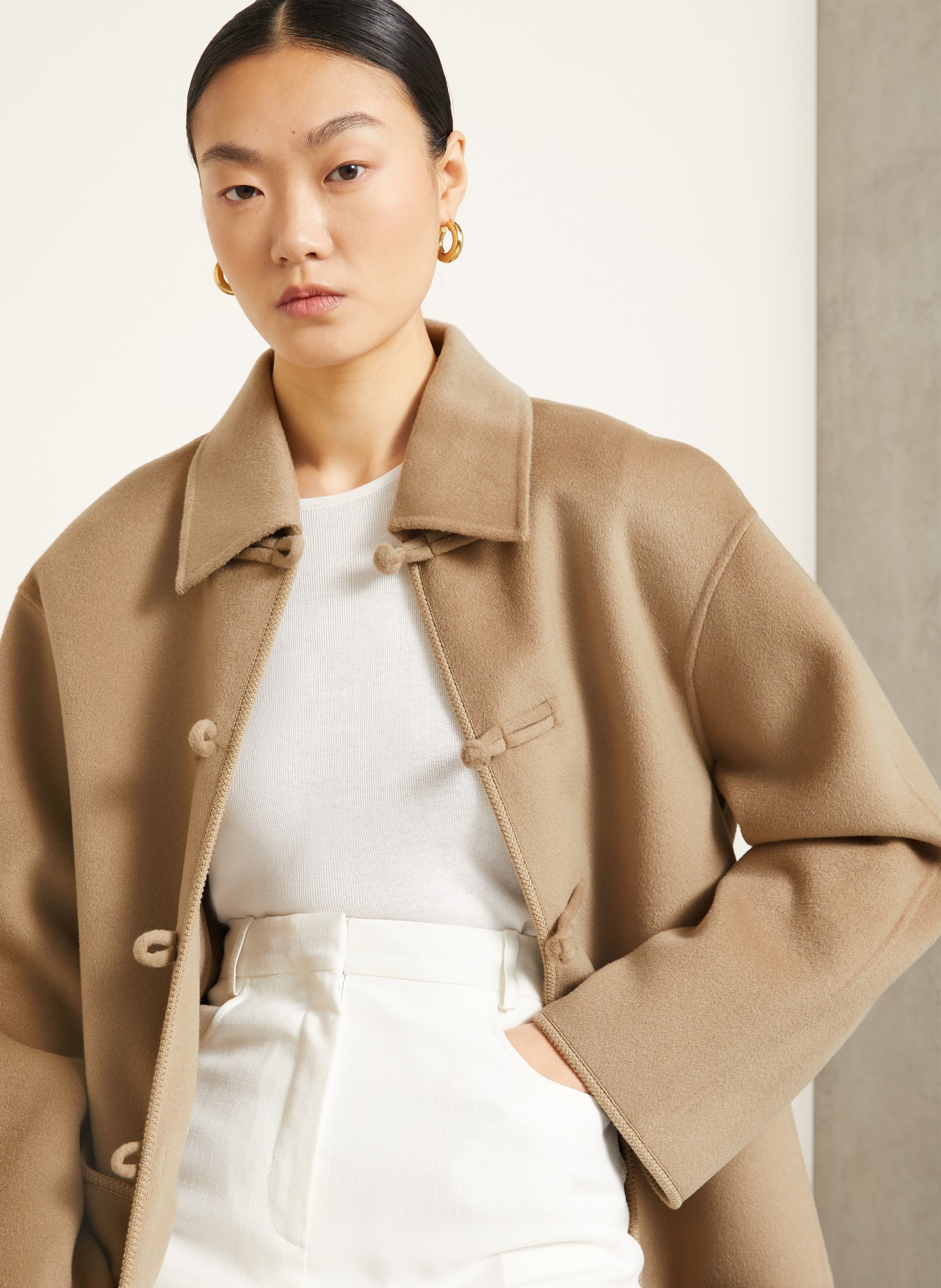 RÓHE Duffle-coat: BEIGE