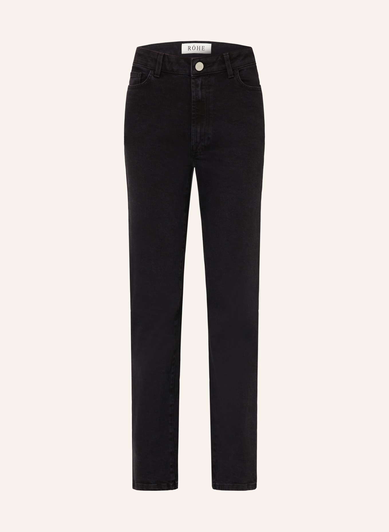 RÓHE Jean droit LINO: BLACK