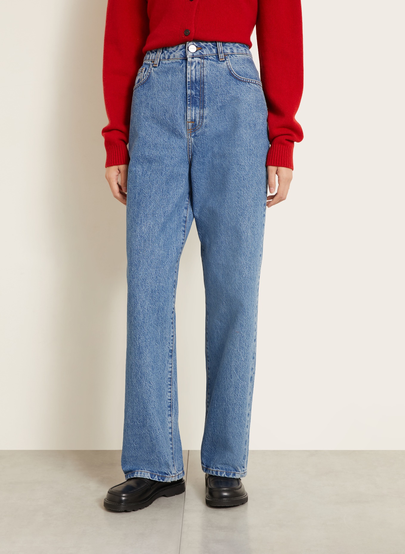 RÓHE Jean wide leg BRUUN: HERITAGE BLUE