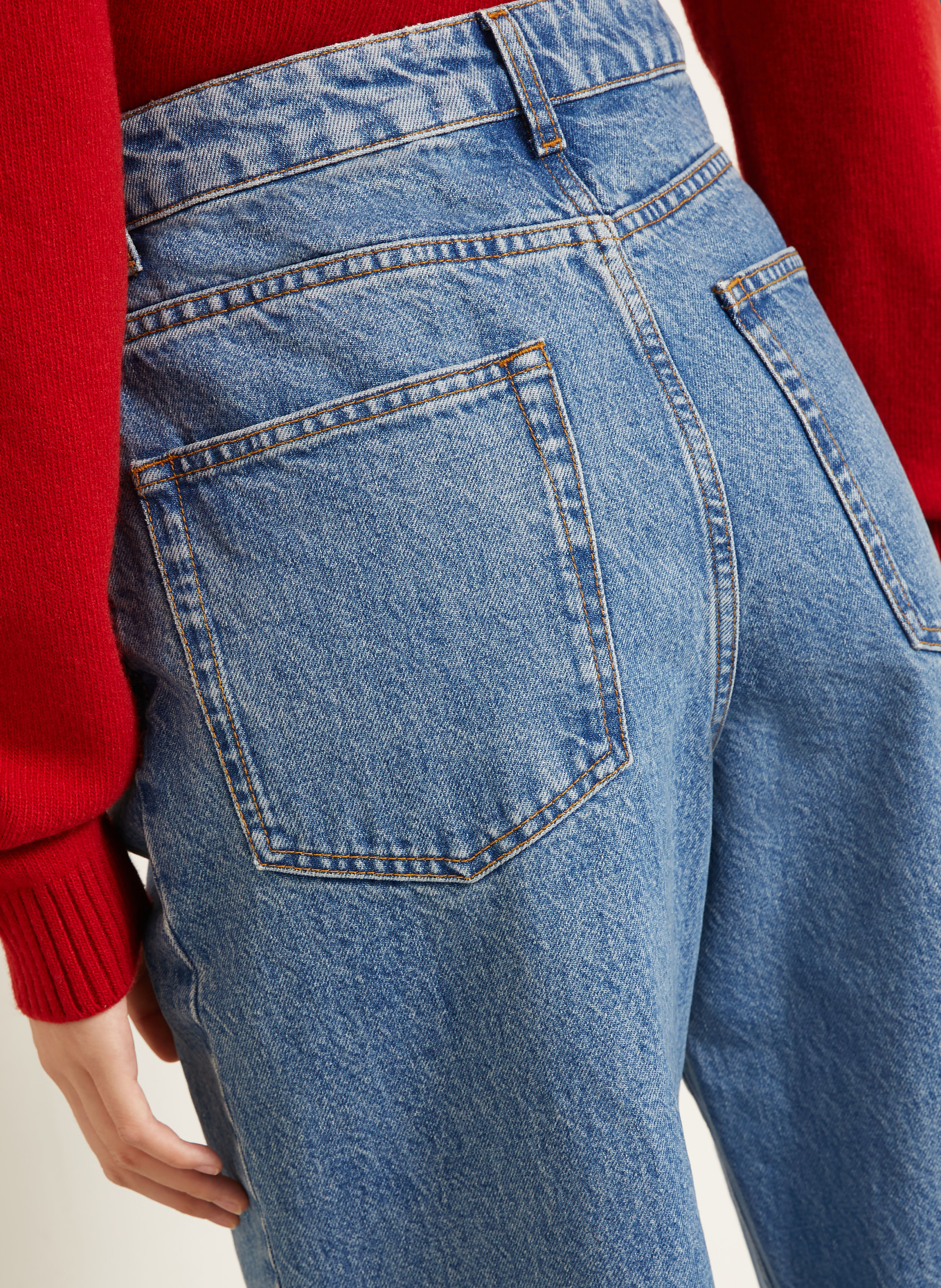 RÓHE Jean wide leg BRUUN: HERITAGE BLUE