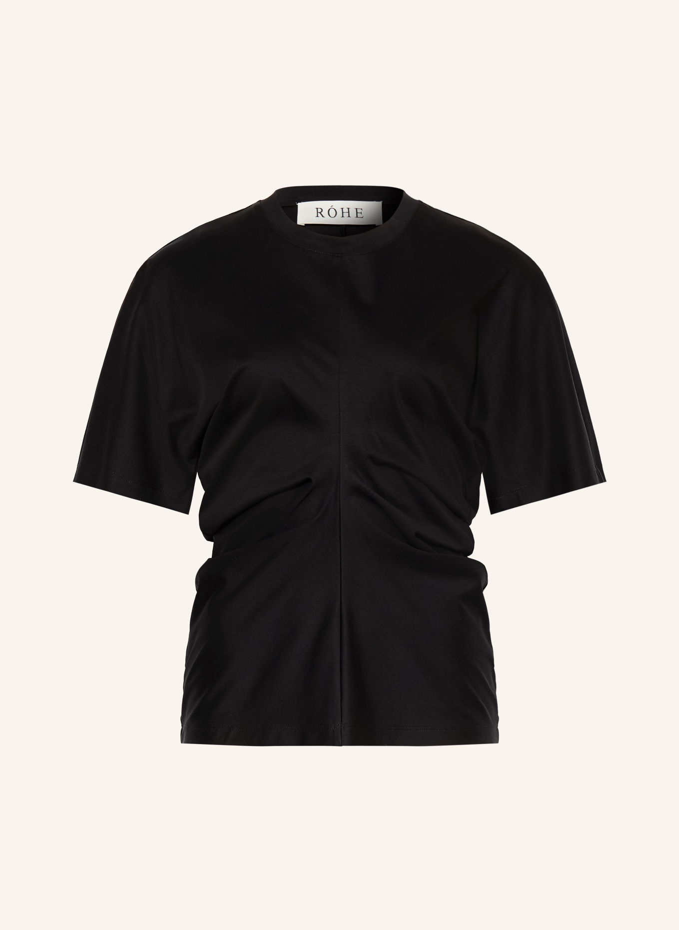 RÓHE T-shirt: NOIR