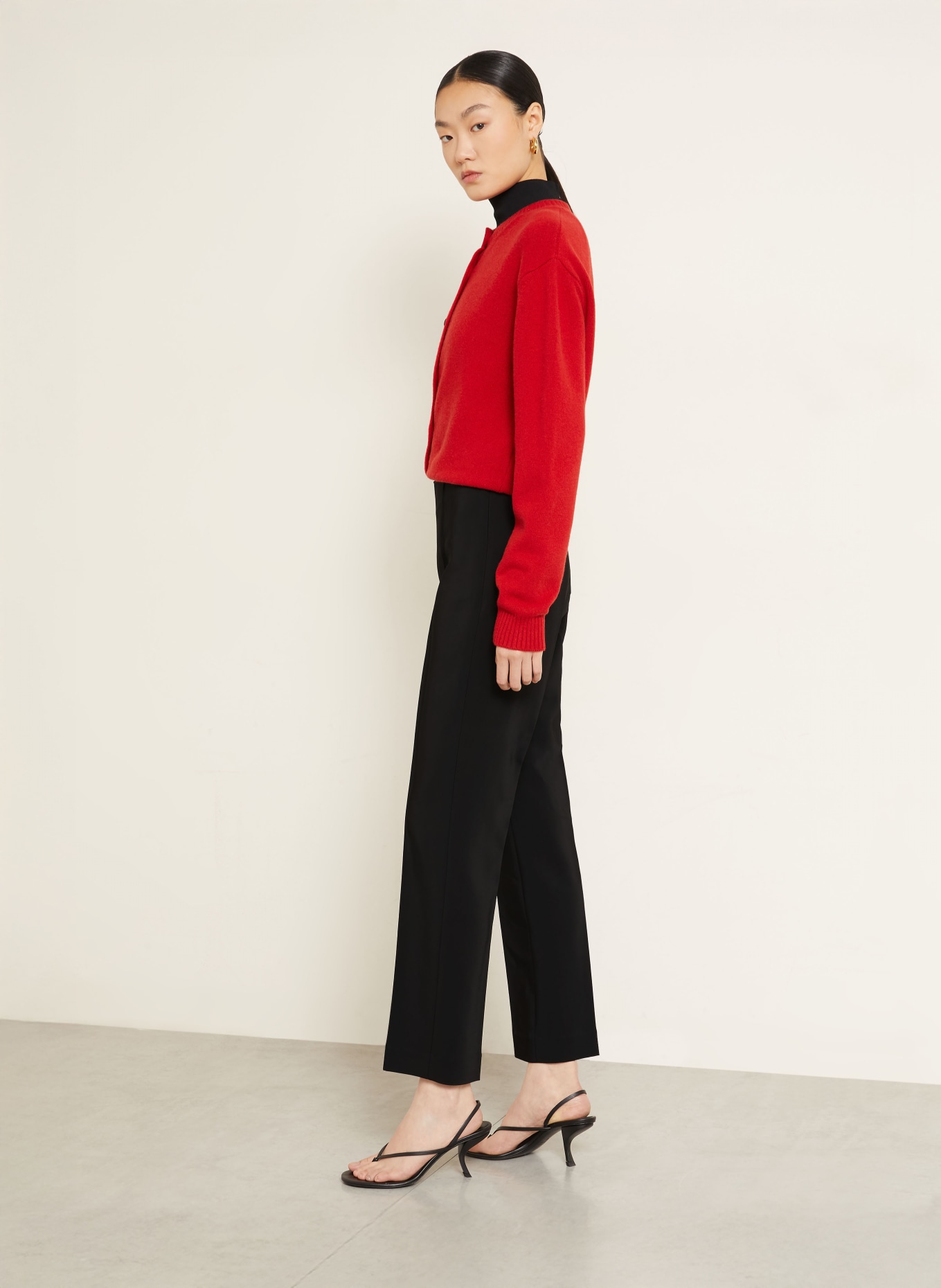RÓHE Pantalon: NOIR