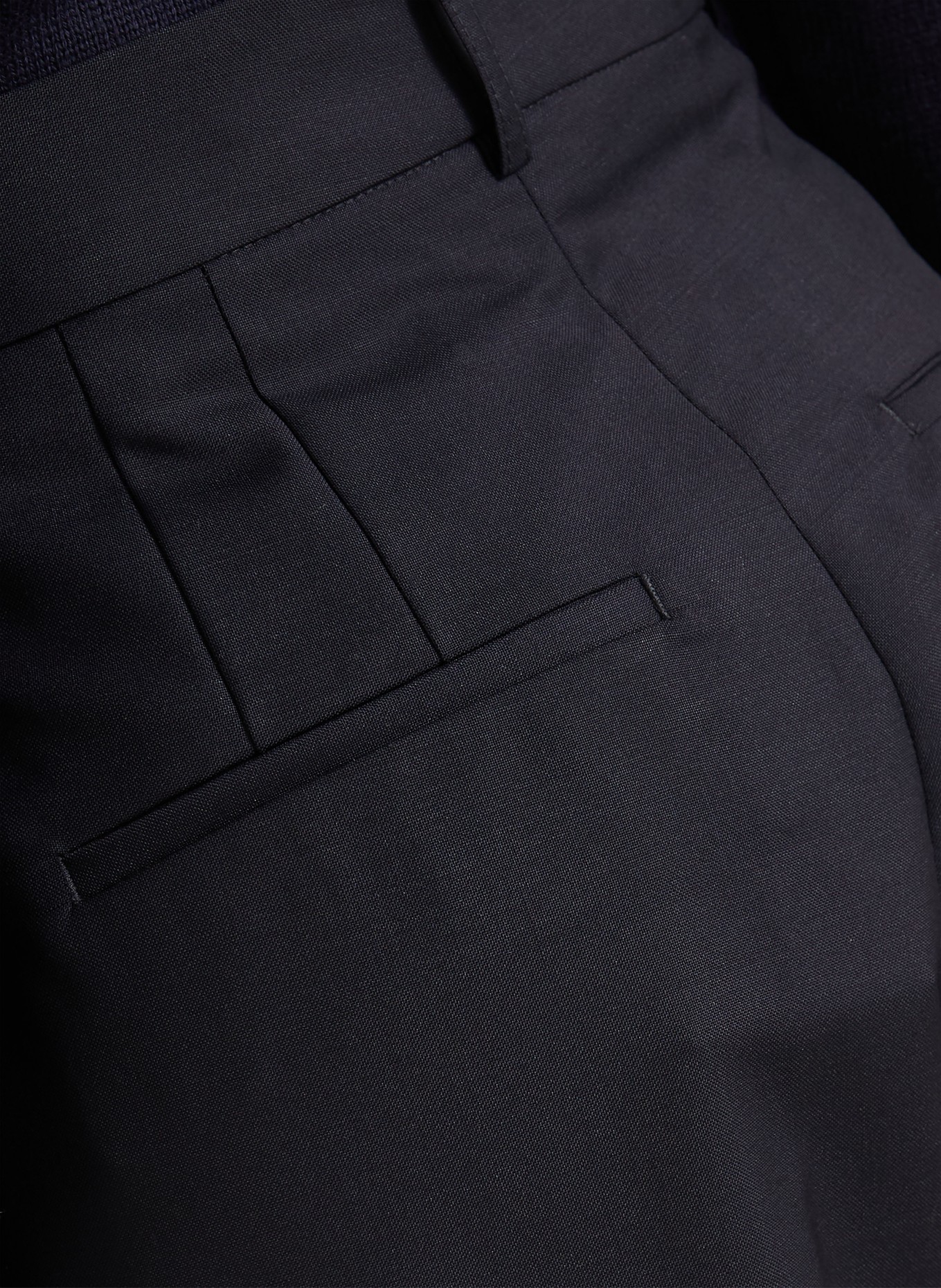 RÓHE Pantalon DARIA: BLEU FONCÉ