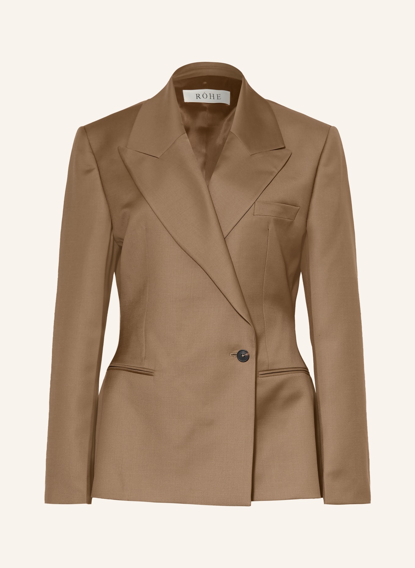RÓHE Blazer: BRAUN