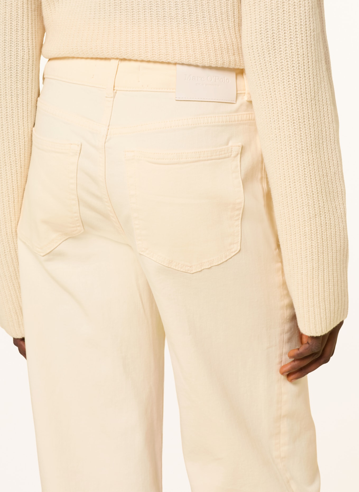 Marc O'Polo Jean wide leg LINN: 1180 White Cotton