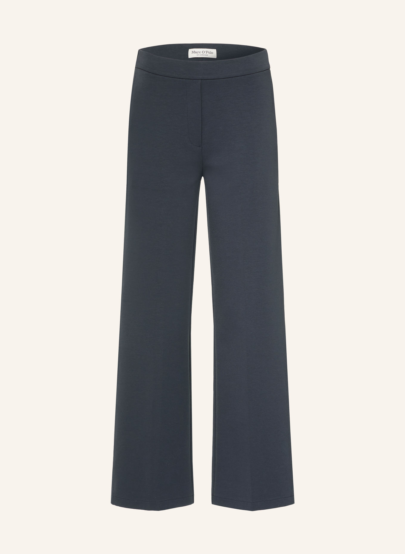 Marc O'Polo Jerseybroek: DONKERBLAUW