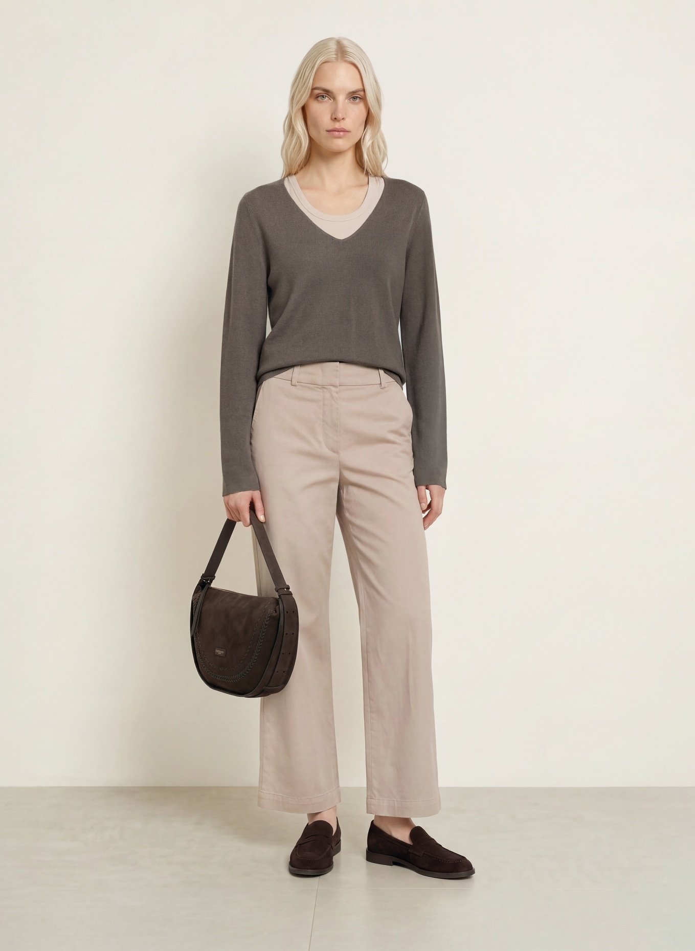 Marc O'Polo Pull: TAUPE