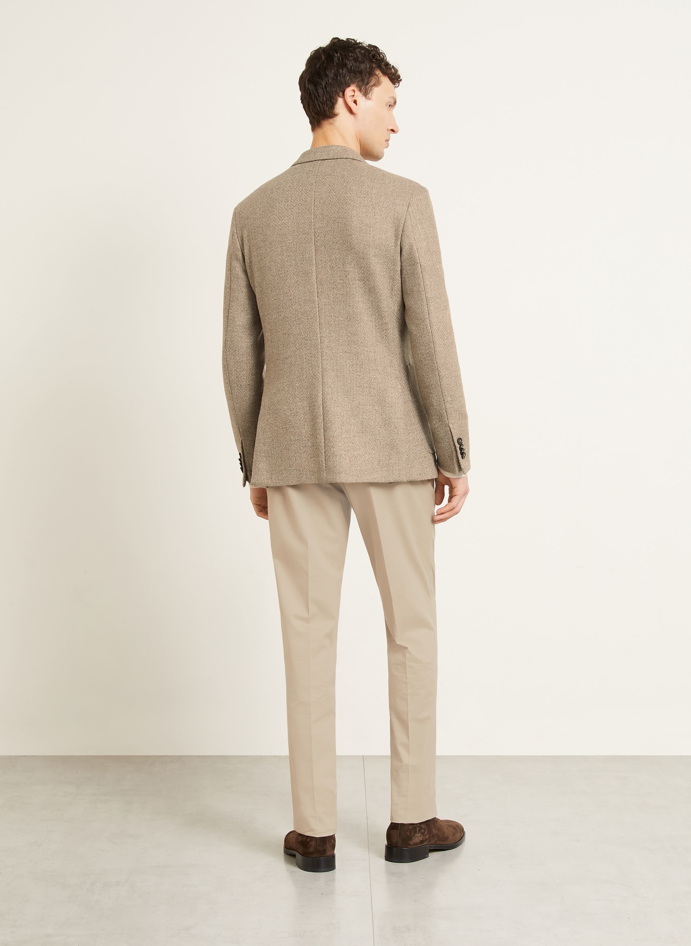 ZEGNA Jacka, slim fit: TAUPE