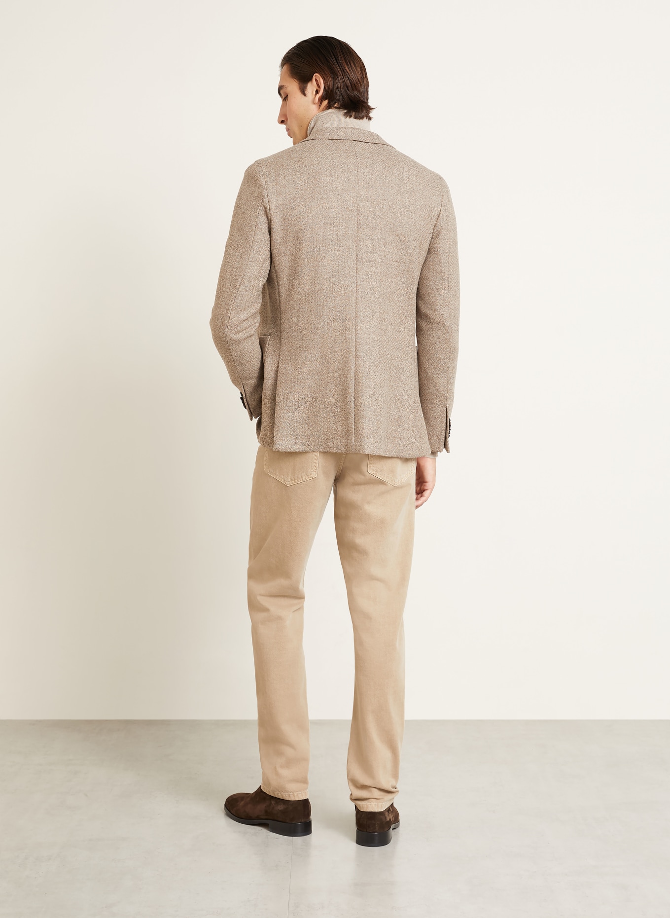 ZEGNA Jeans Slim Fit: BEIGE