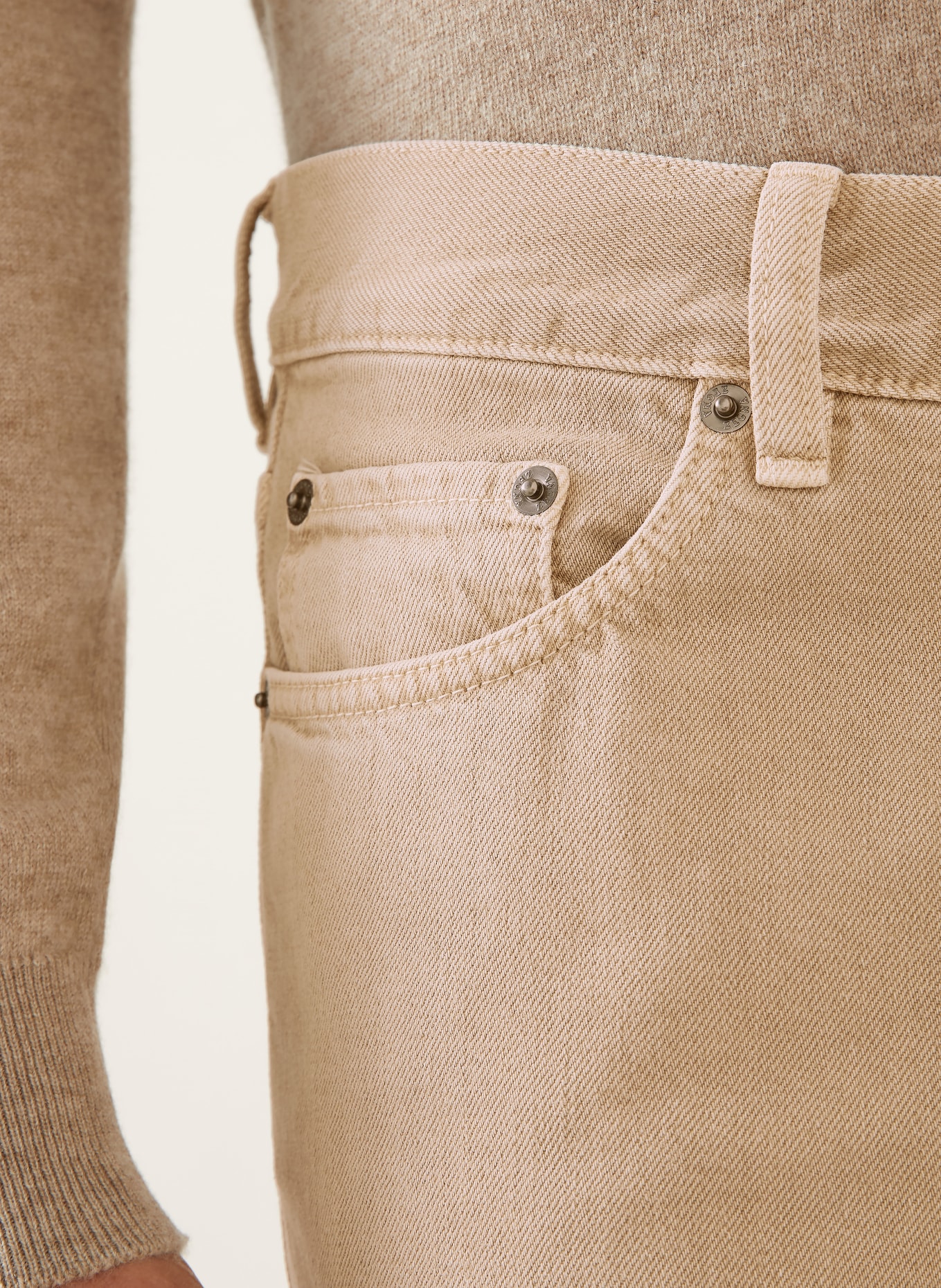 ZEGNA Jeans Slim Fit: BEIGE