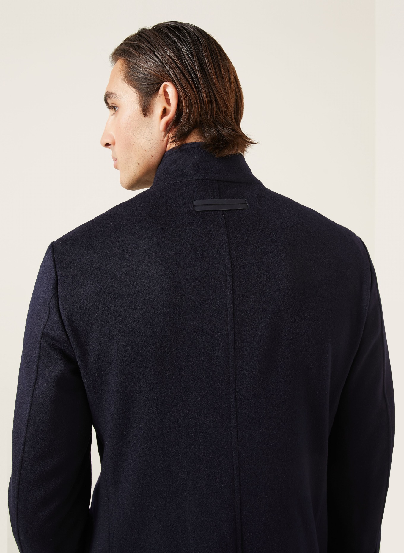 ZEGNA Cashmere-Sakko Regular Fit: DUNKELBLAU