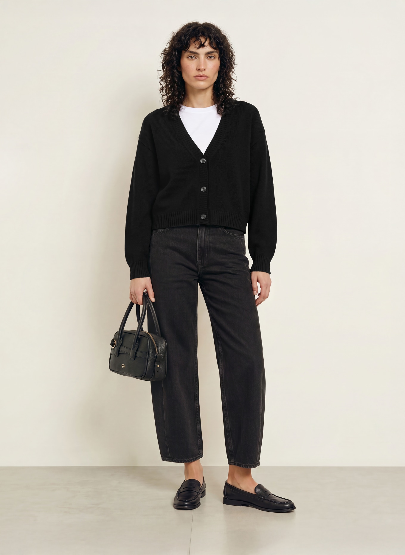 by Aylin Koenig Strickjacke AMIRA: SCHWARZ