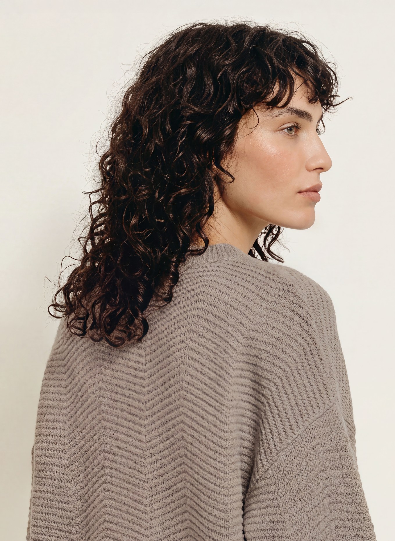 by Aylin Koenig Pullover ZAC aus Merinowolle: TAUPE