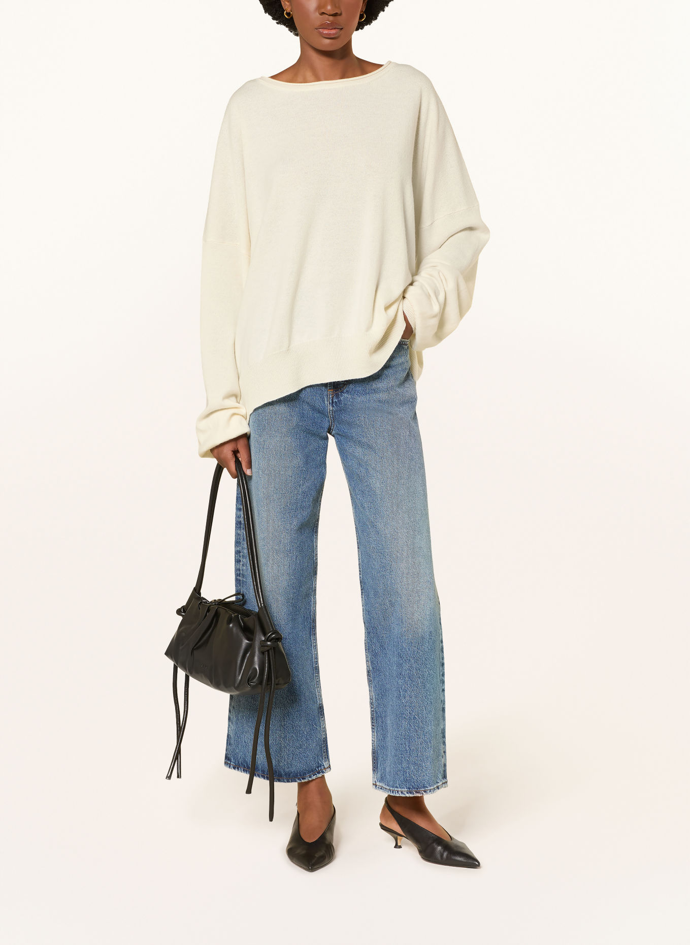 by Aylin Koenig LENA Oversized Sweater: ECRU