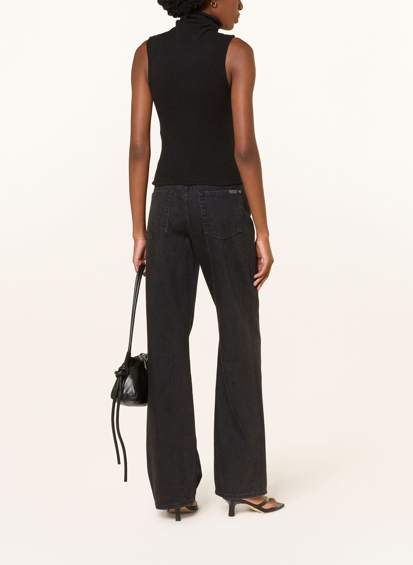 by Aylin Koenig Stricktop NILA mit Merinowolle: SCHWARZ