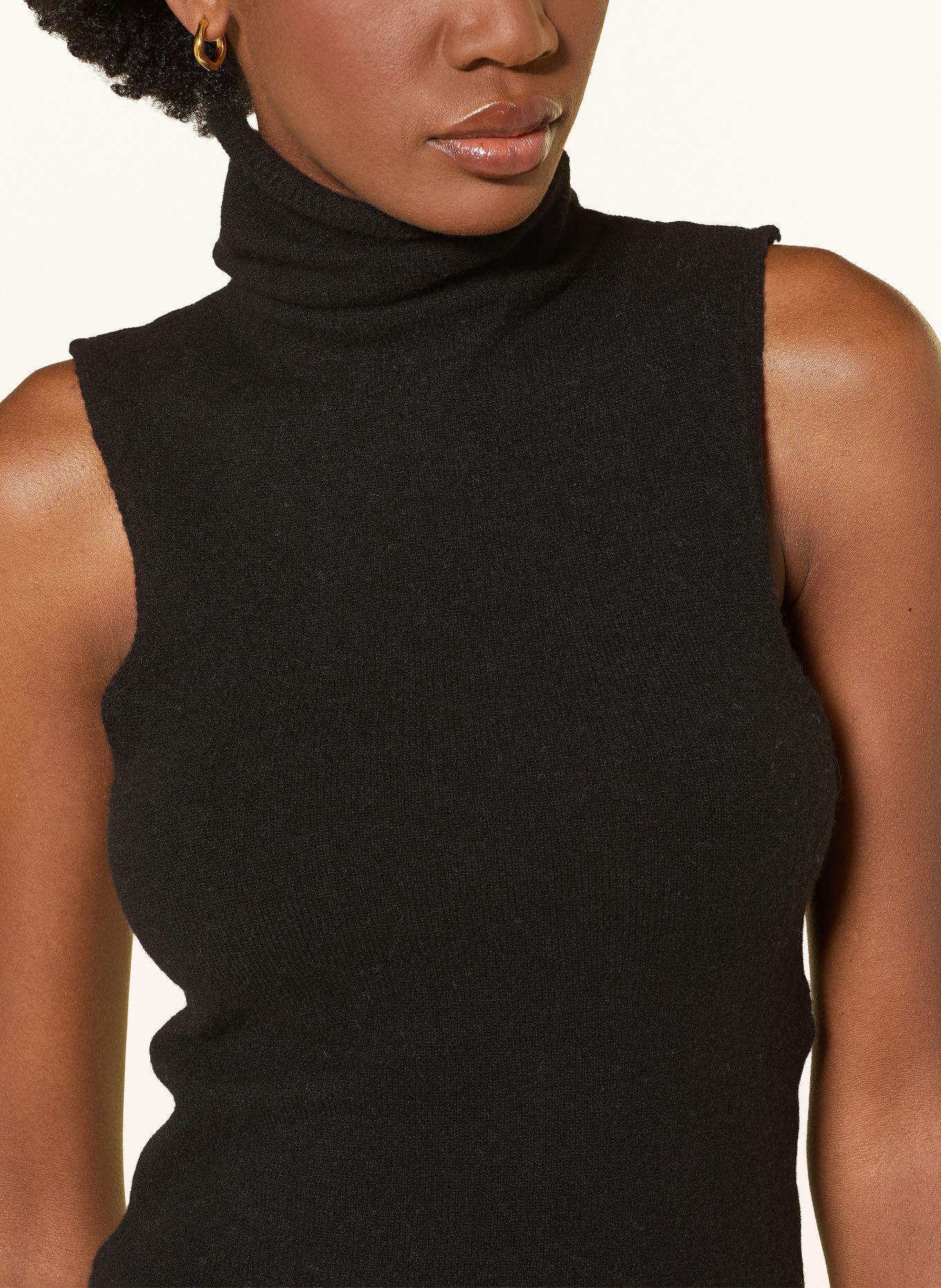 by Aylin Koenig Stricktop NILA mit Merinowolle: SCHWARZ