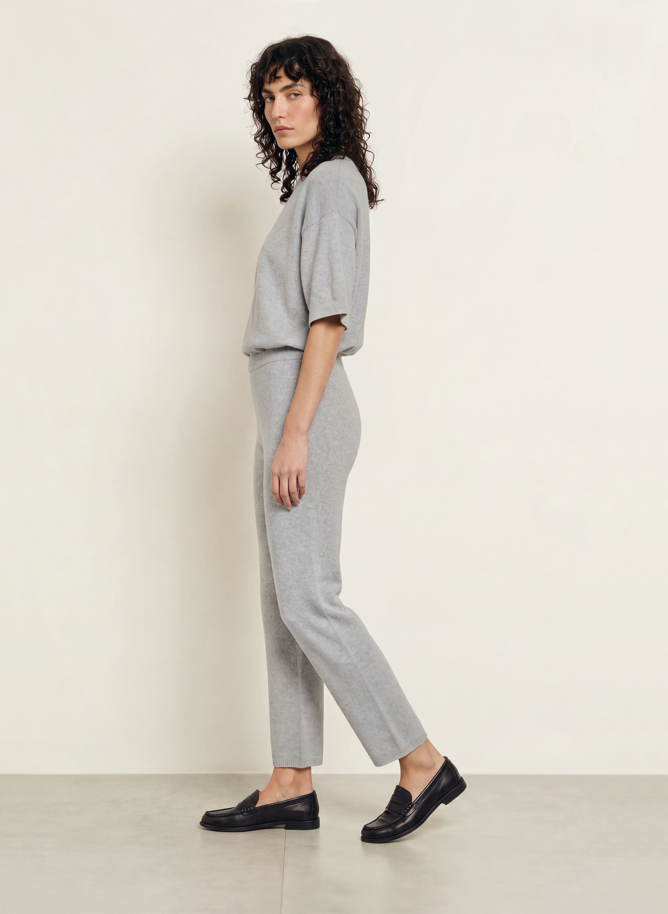 by Aylin Koenig Strickhose NEA mit Merinowolle: GRAU