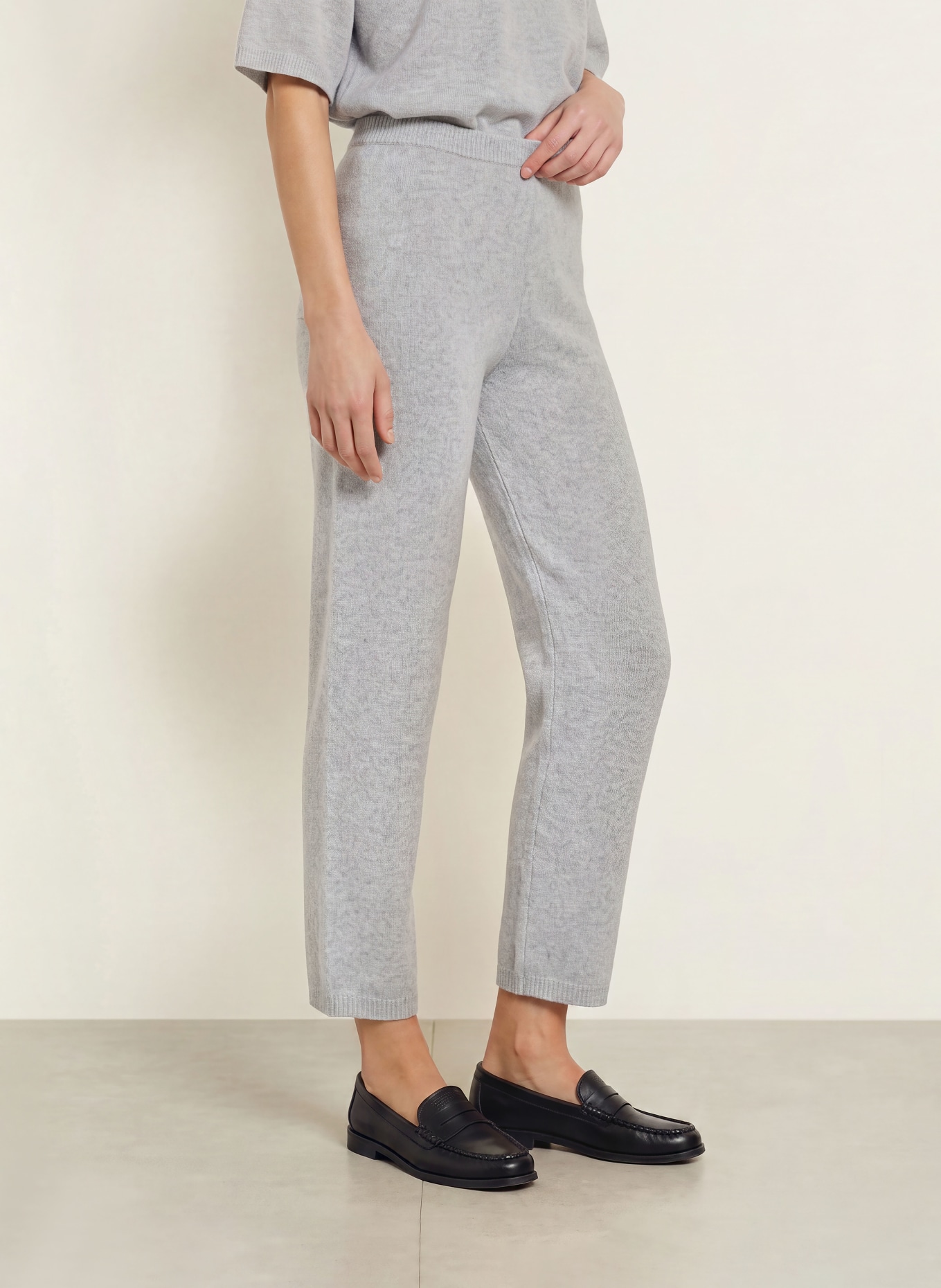 by Aylin Koenig Strickhose NEA mit Merinowolle: GRAU