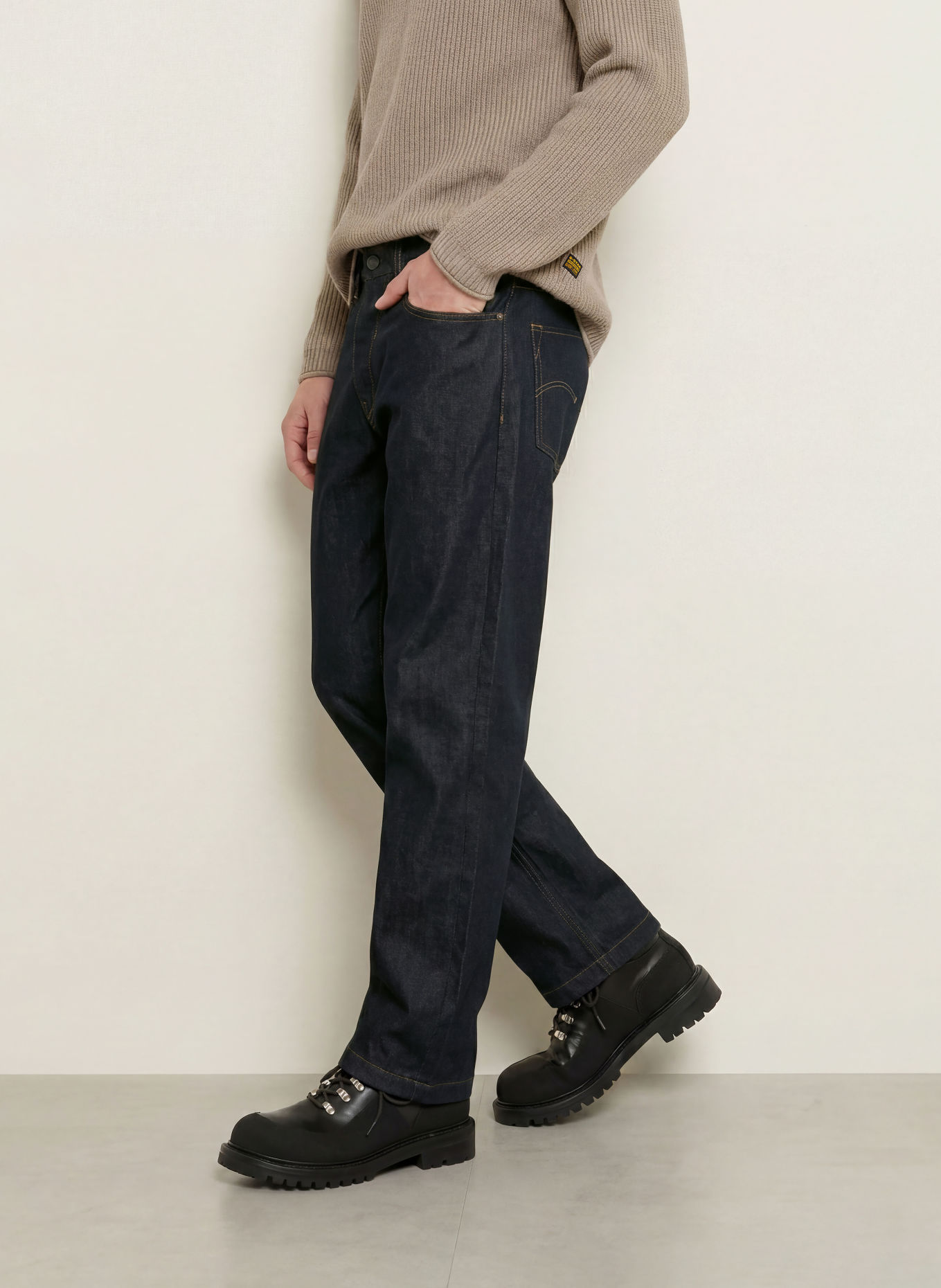 G-Star Jeans RENO Relaxed Tapered Fit: D926 neo raw denim