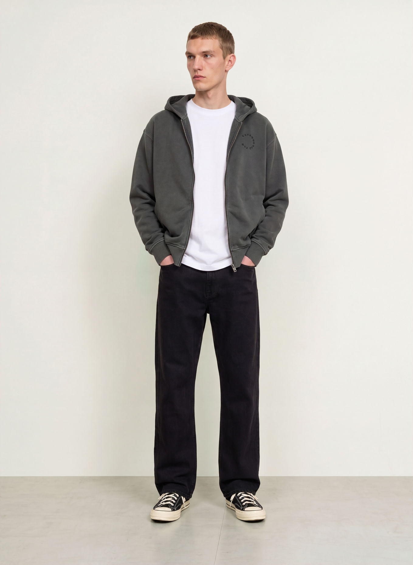 G-Star Sweatvest: ZWART