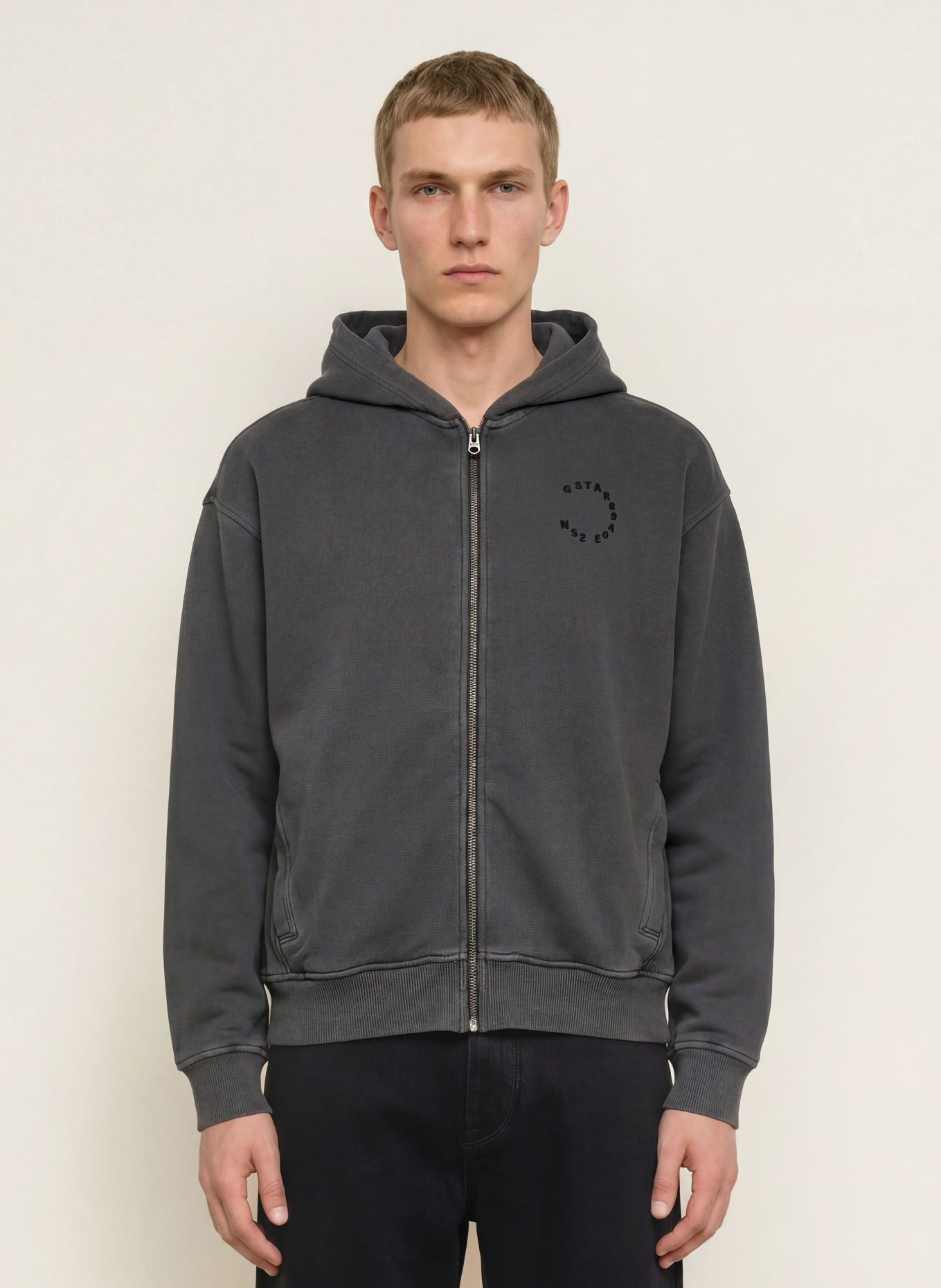 G-Star Sweatvest: ZWART