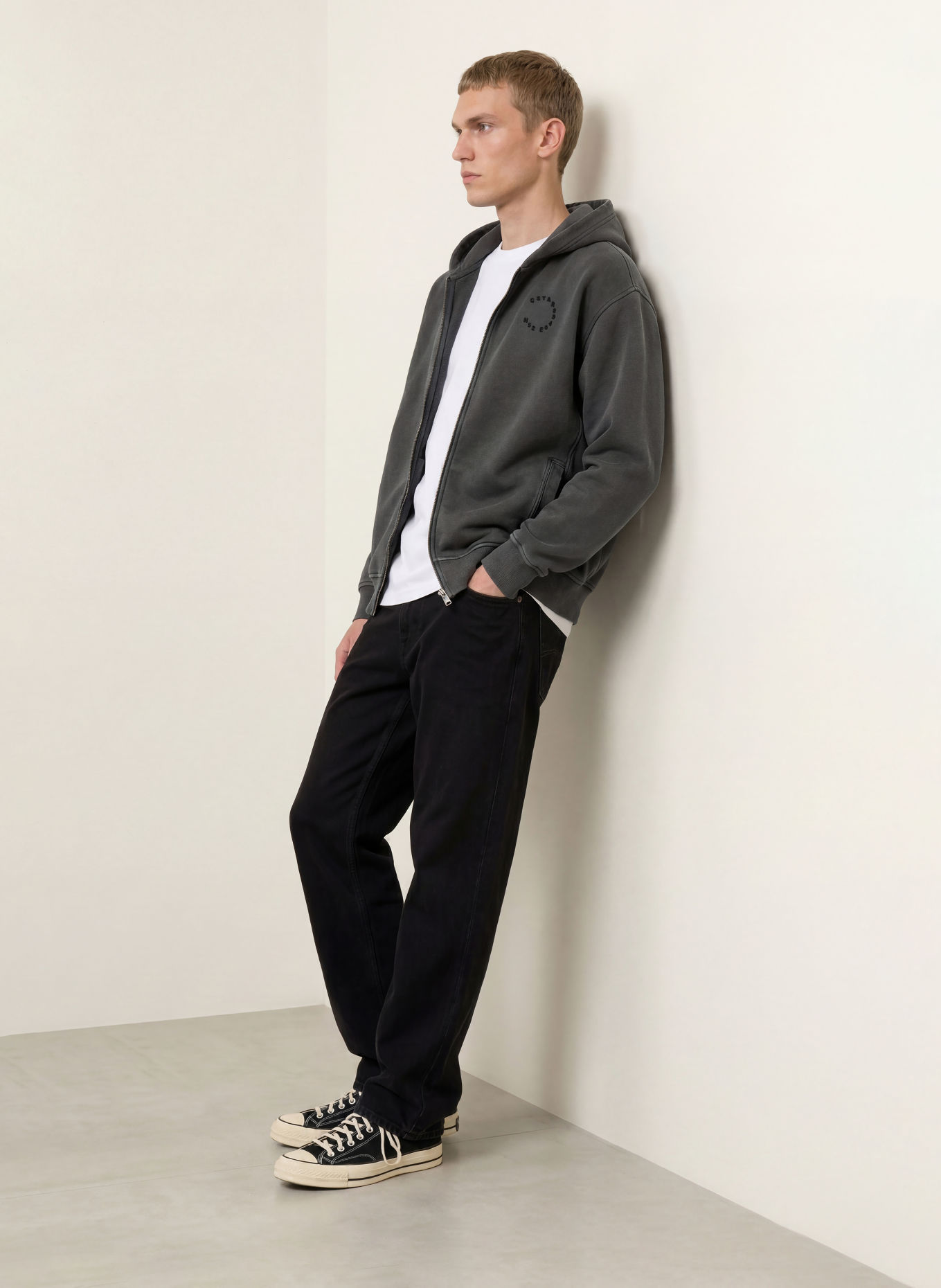 G-Star Sweatvest: ZWART