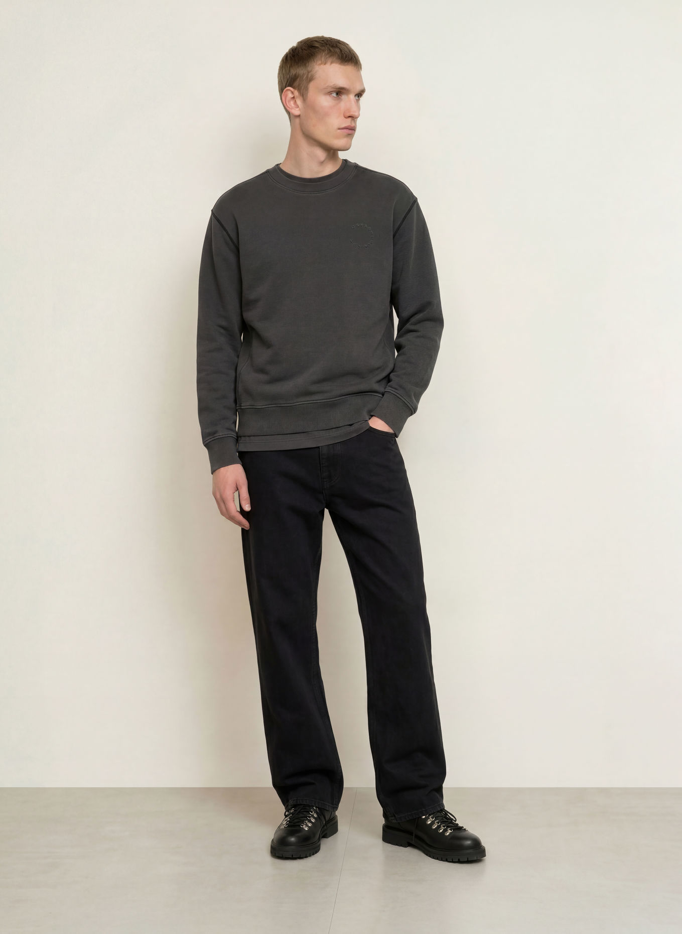 G-Star Sweatshirt: ZWART