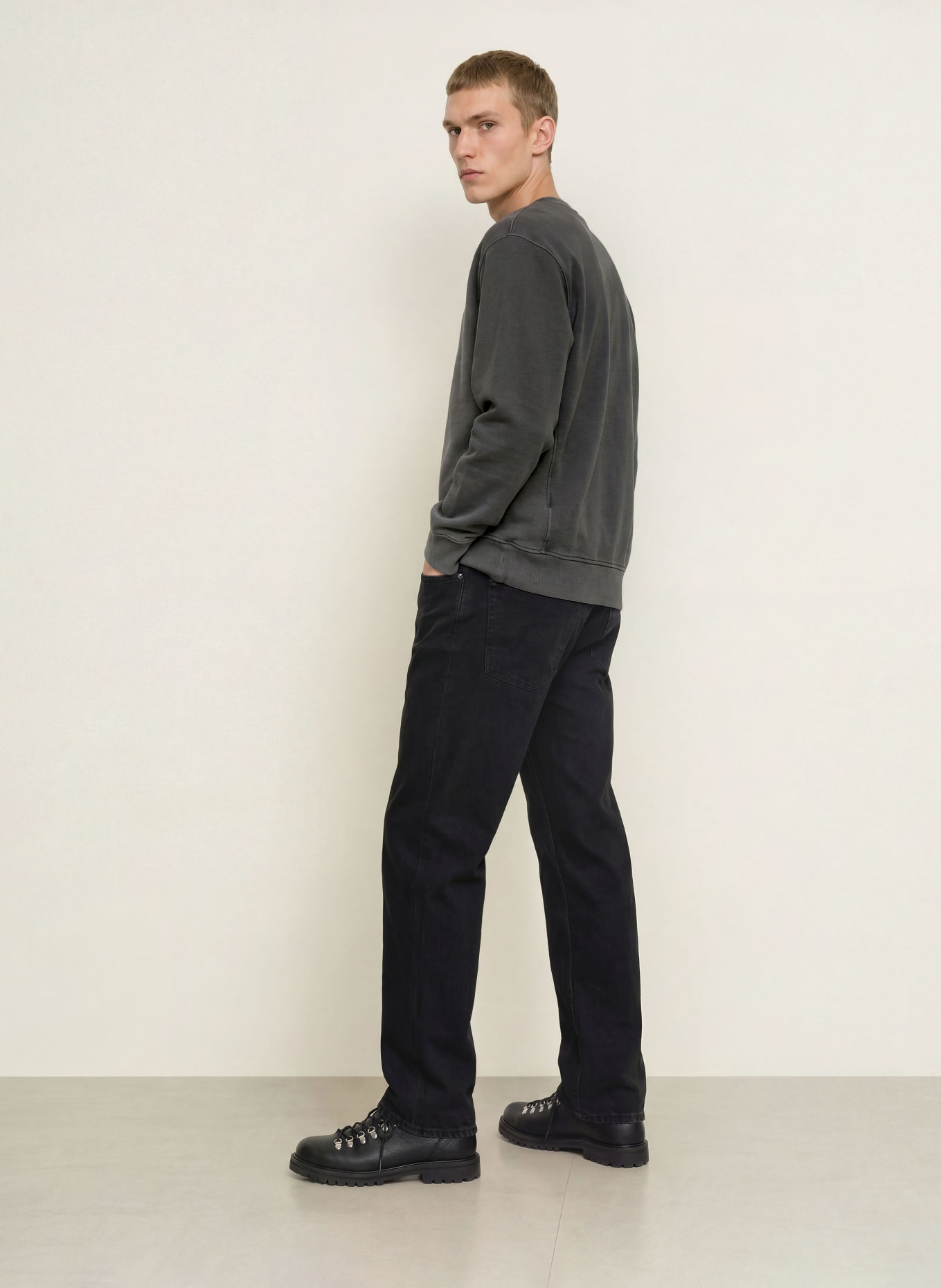 G-Star Sweatshirt: ZWART