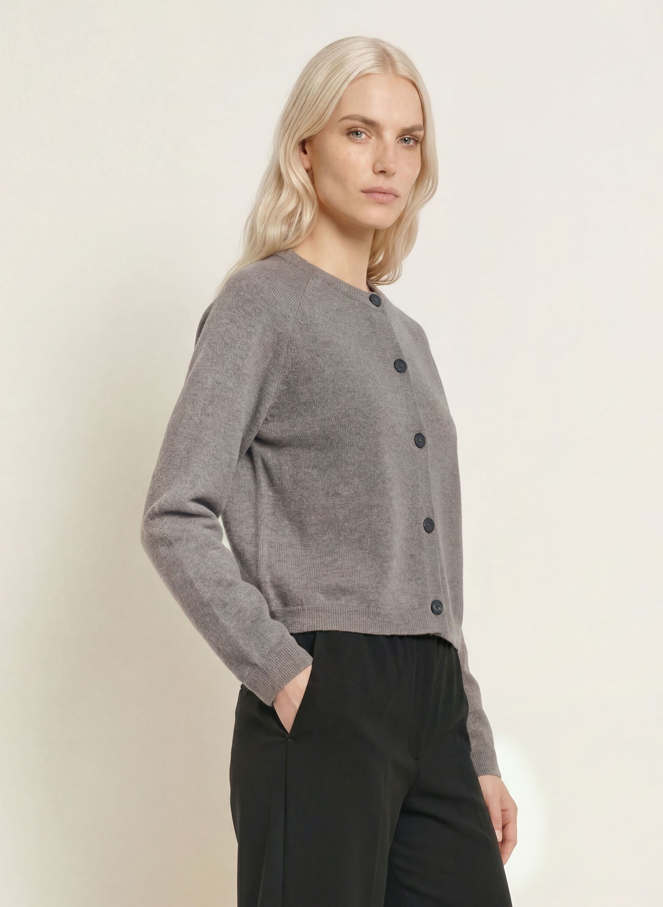 Marc O'Polo Strickjacke: TAUPE