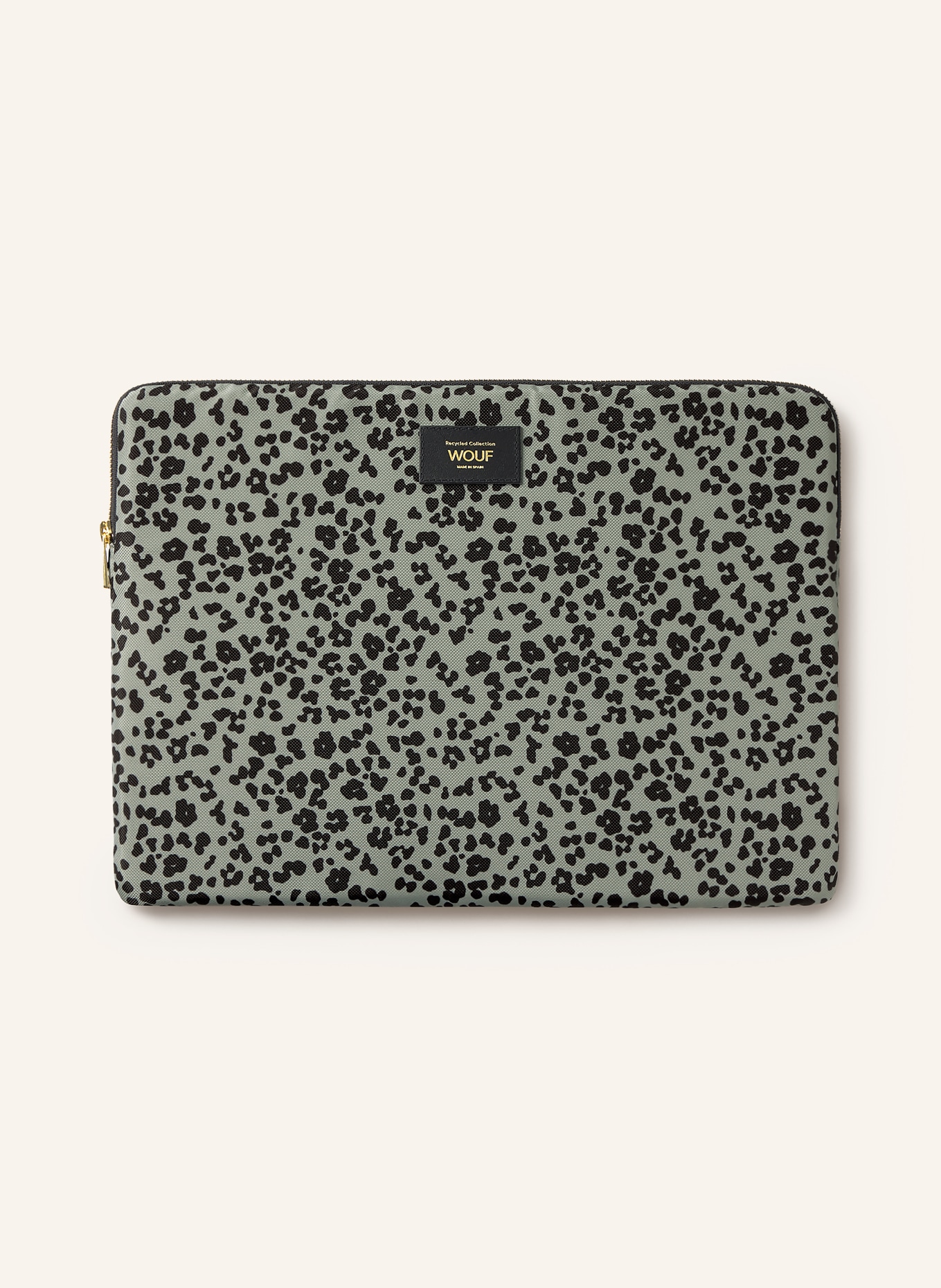 WOUF Housse pour ordinateur portable STEEL ROAR: VERT CLAIR / NOIR