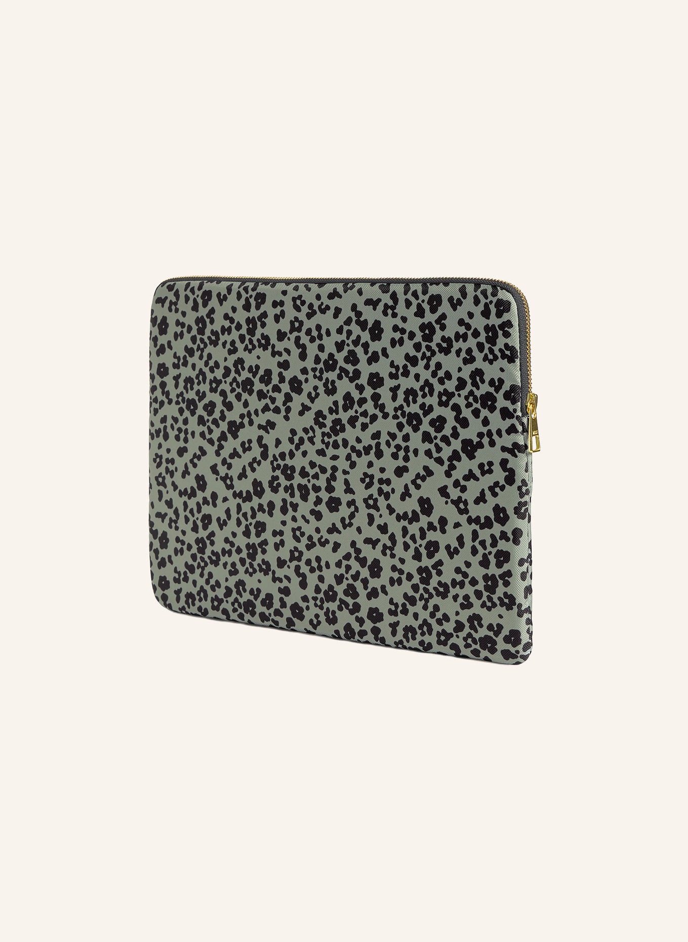 WOUF STEEL ROAR Laptop sleeve: LIGHT GREEN / BLACK