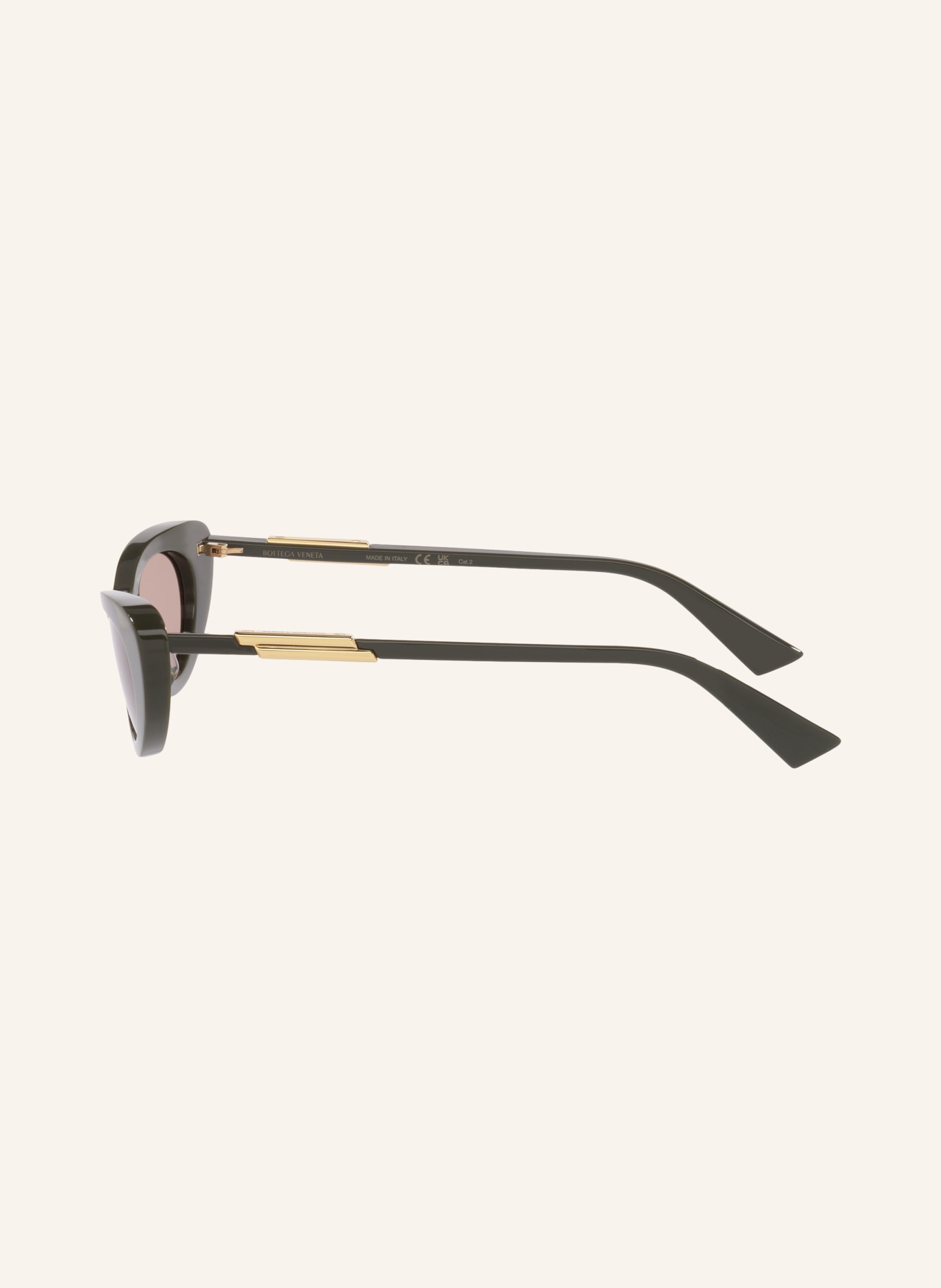 BOTTEGA VENETA Lunettes de soleil 6J000593: KAKI/ MARRON