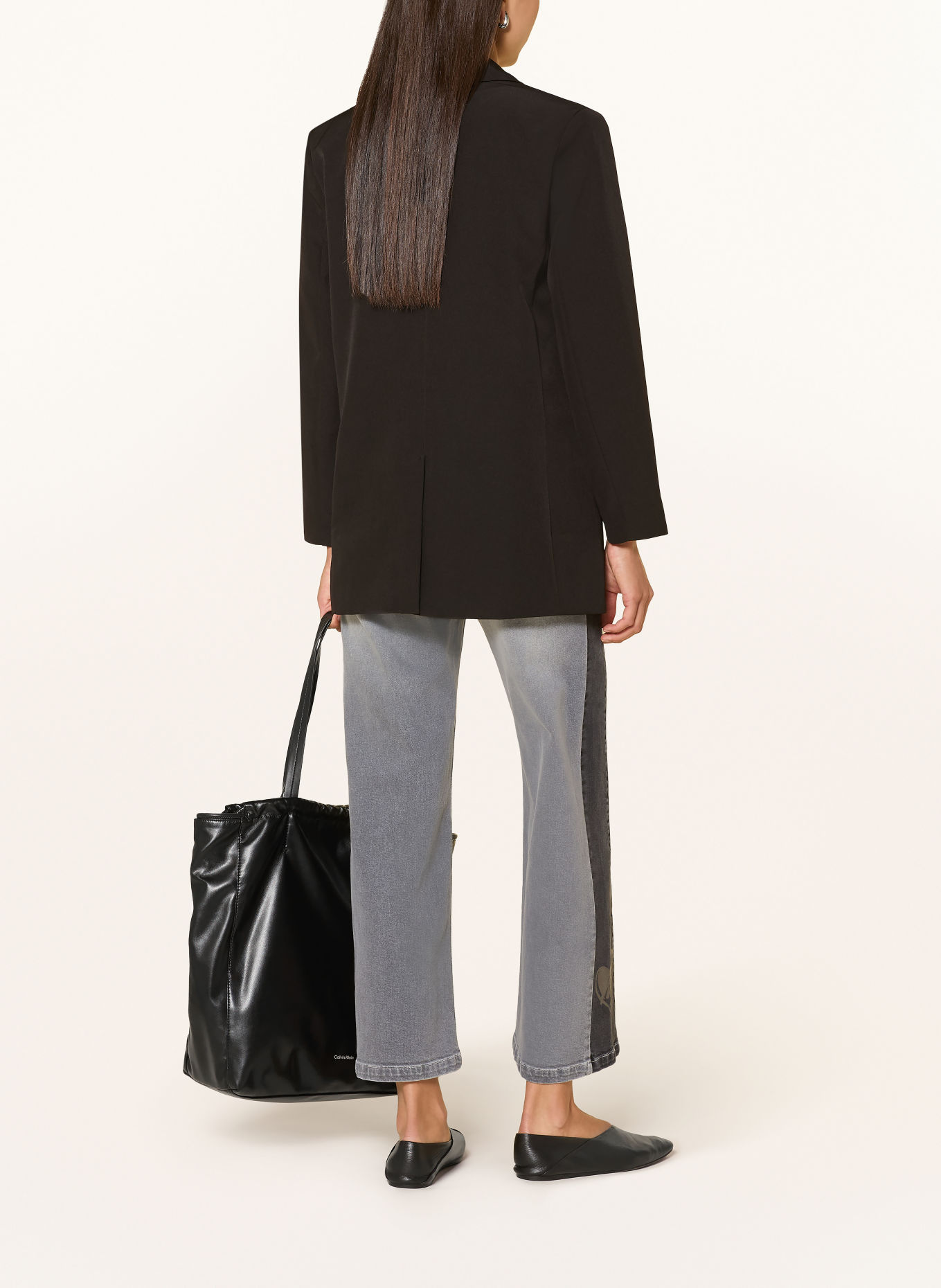 SPORTALM Cropped Jeans mit Schmucksteinen: 5245 Grey Denim (51)