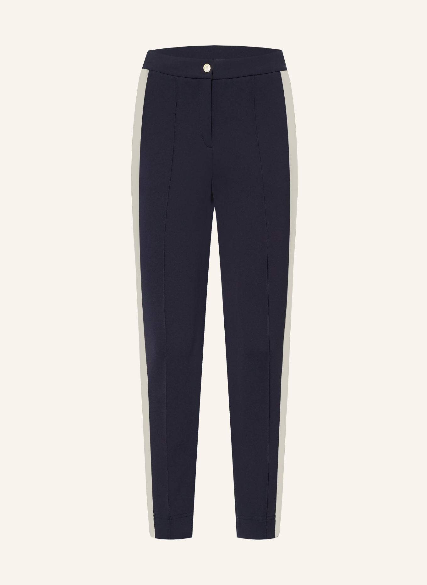 SPORTALM Marlenehose LUNILES: DUNKELBLAU / CREME