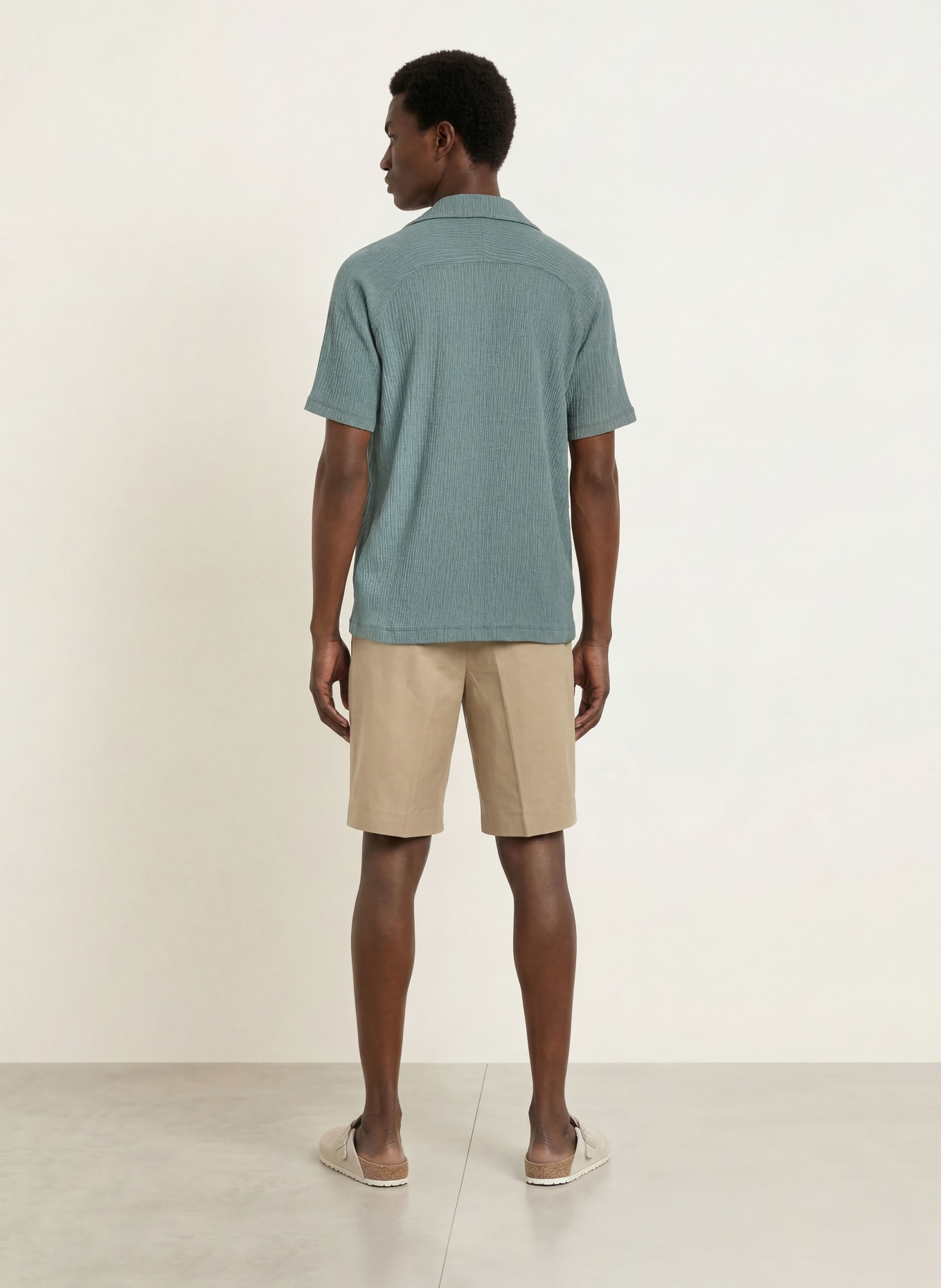 REISS Resort-overhemd KNOX Comfort Fit: GROEN