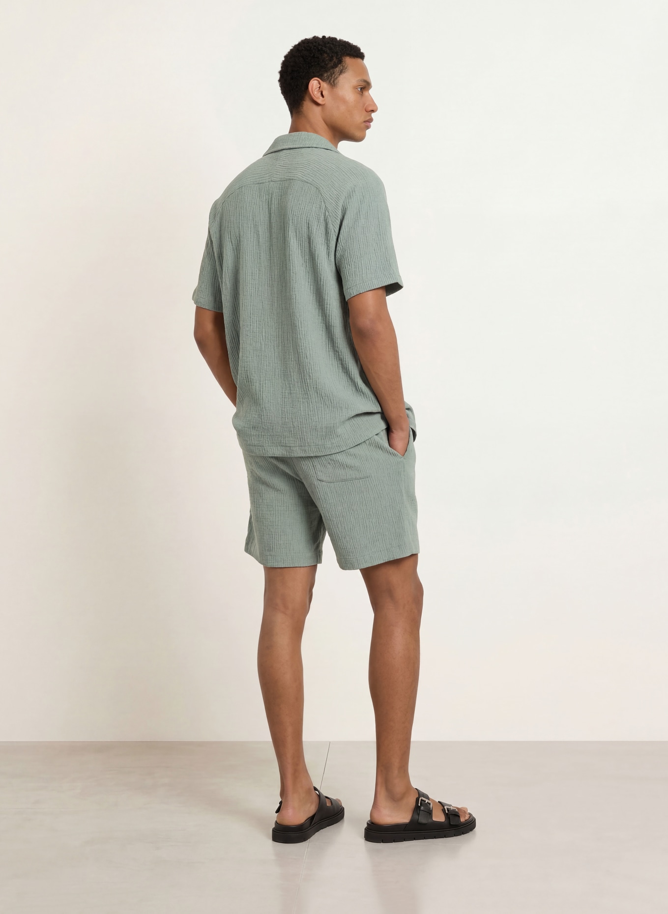 REISS Shorts FLINT: PETROL