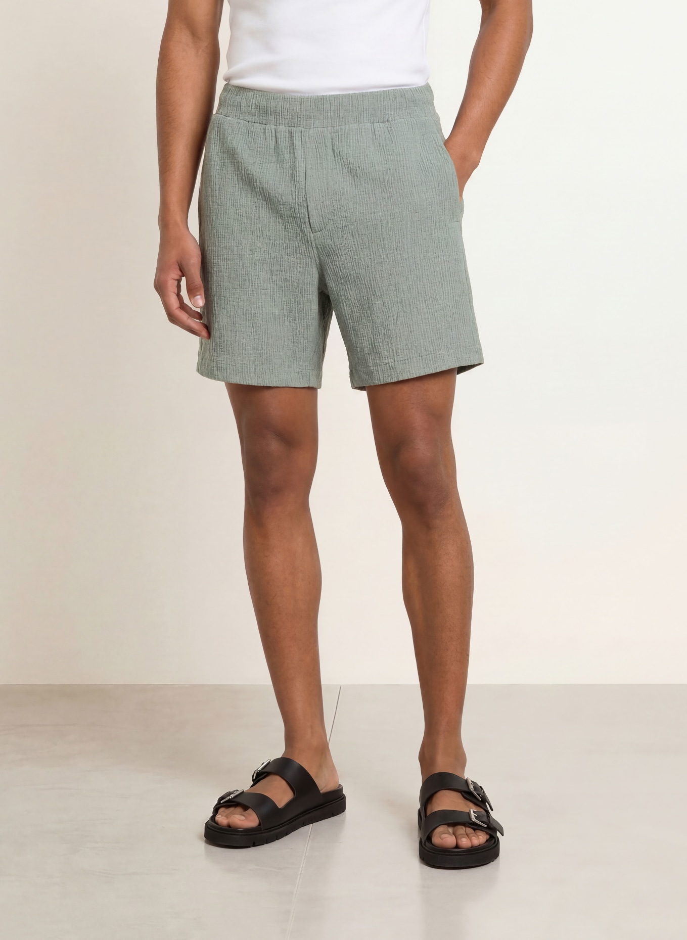 REISS Shorts FLINT: PETROL